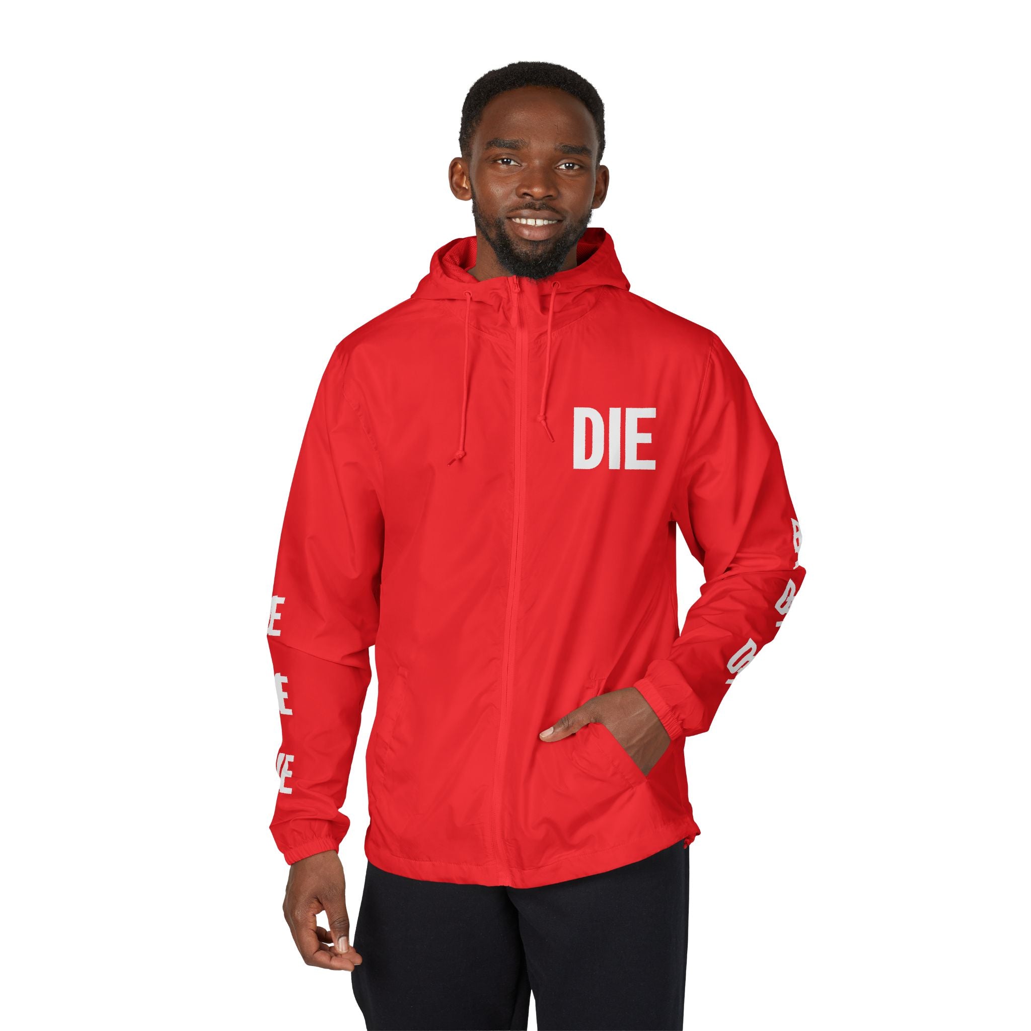 DIE | BLACK WINDY | FULL ZIP WINBREAKER