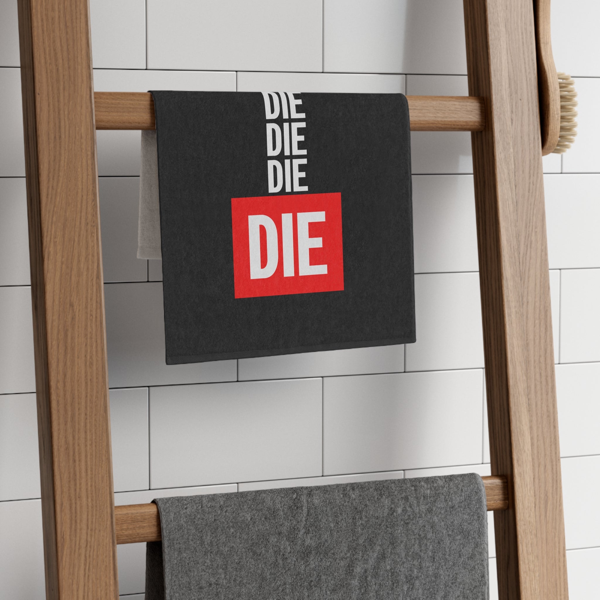 DIE | Rally Towel | 11" x 18"