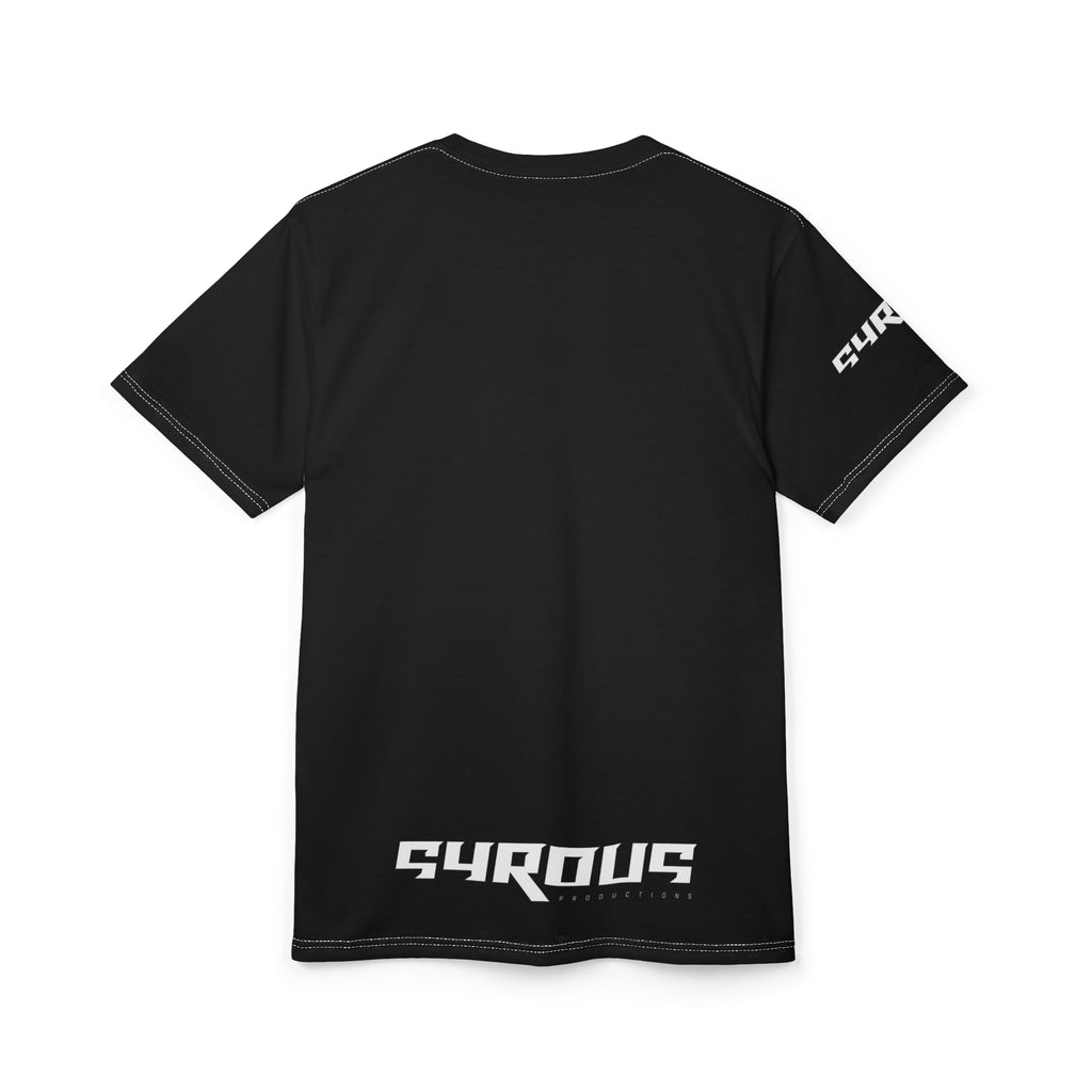 SYROUS | Big Head | Wht/Blk | (AOP) Unisex T-Shirt