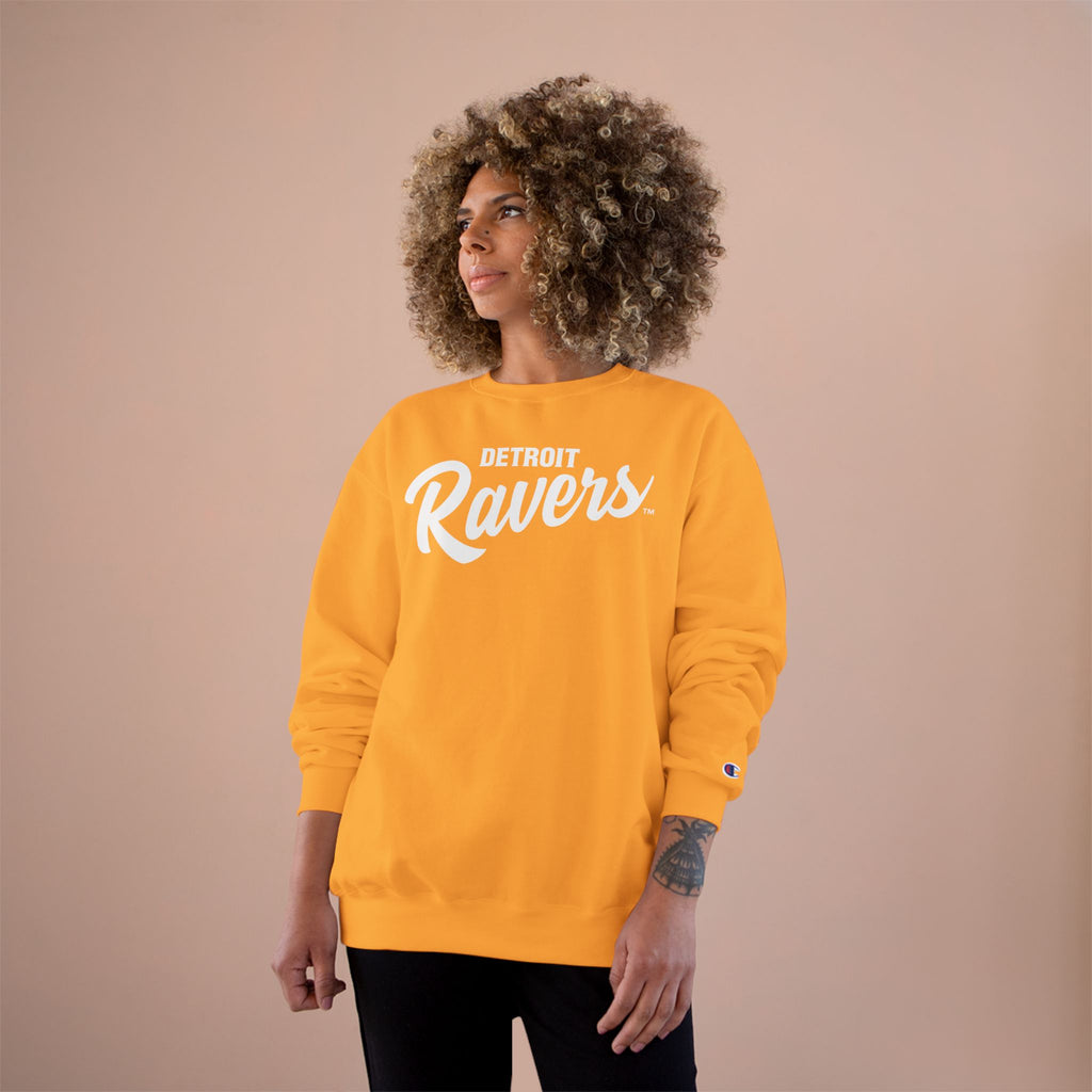 DETROIT RAVERS | SMALL D | CREWNECK SWEATER (CHAMPION)
