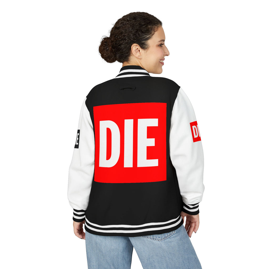 DIE | Hard Varsity 2026 | Graphic Varsity Jacket