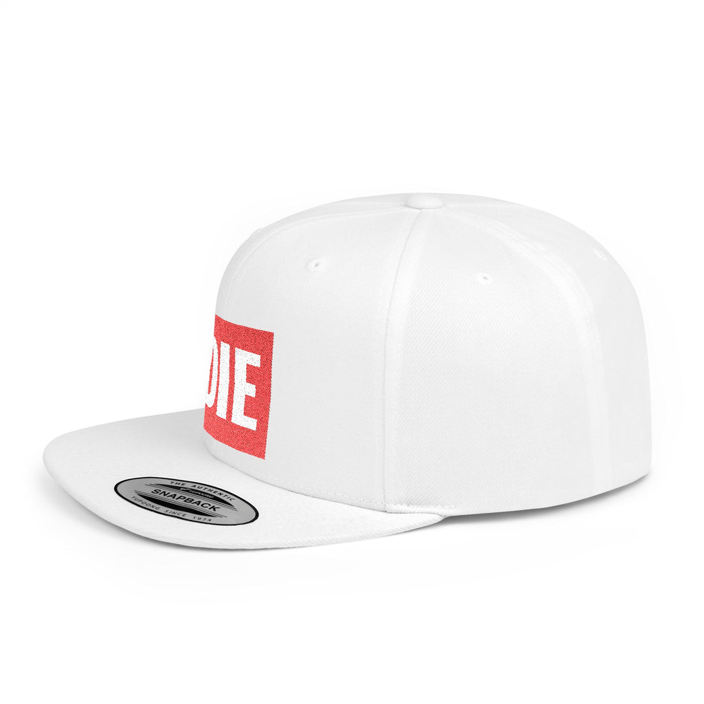 DIE | RED SQ. MED CROWN | SNAPBACK HAT (YUPONG 6089M)