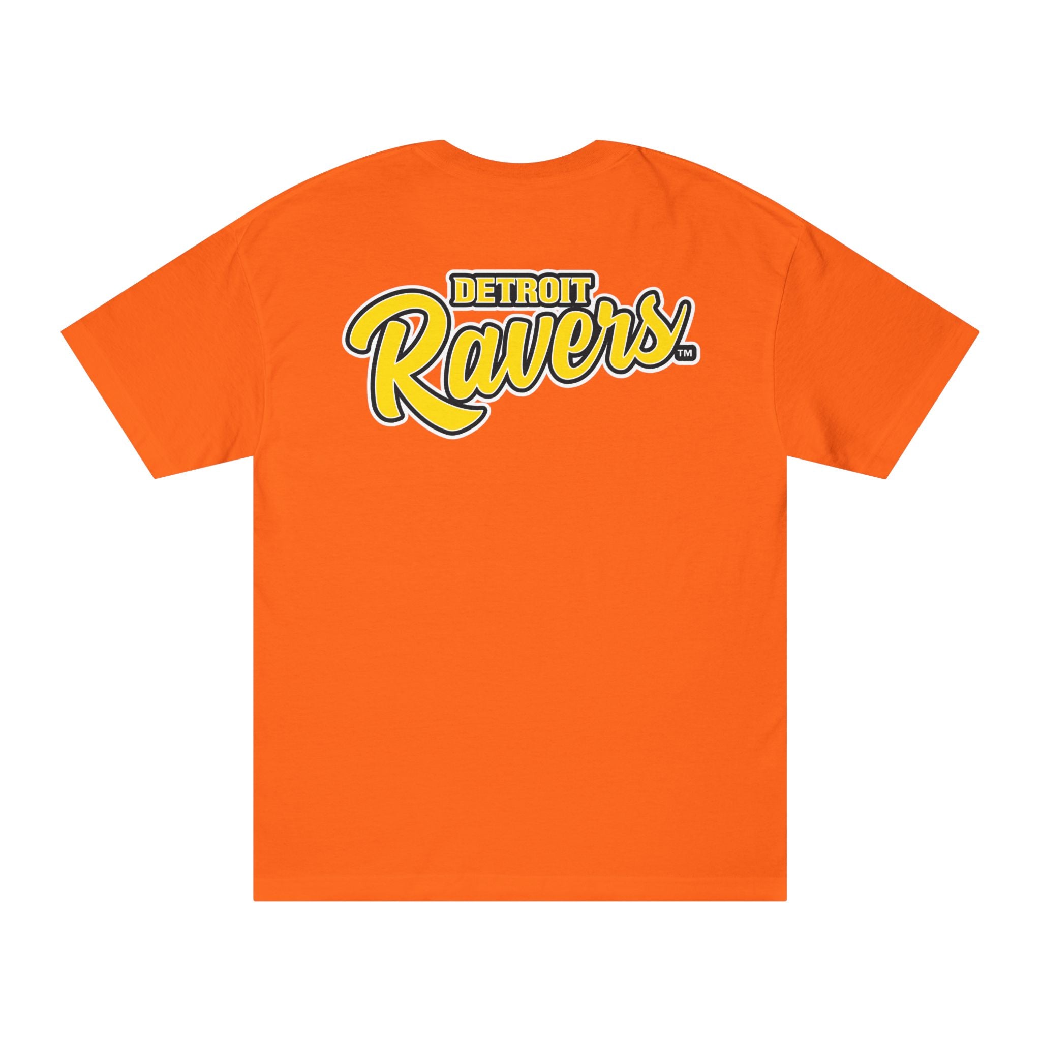 DETROIT RAVERS | BIG GOLD D | MEDIUM WEIGHT (206GSM) T-SHIRT