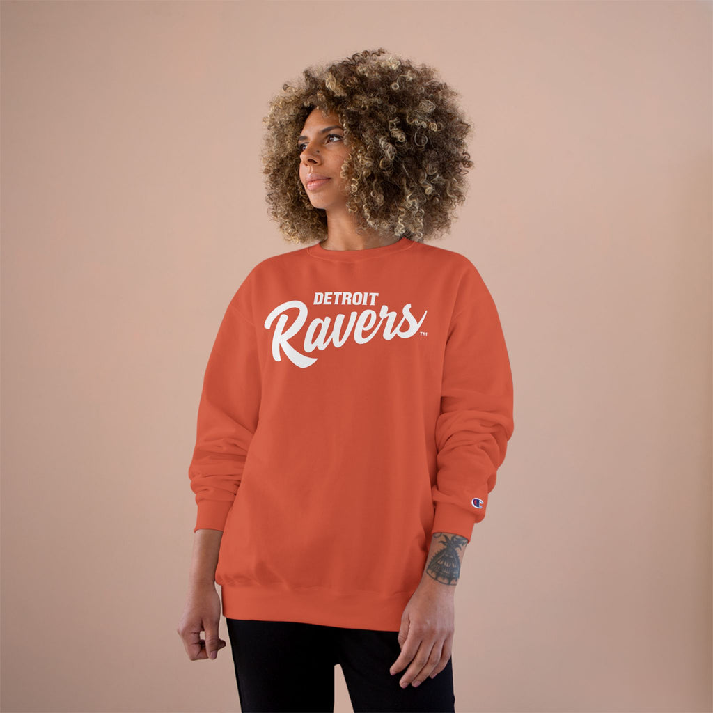 DETROIT RAVERS | SMALL D | CREWNECK SWEATER (CHAMPION)