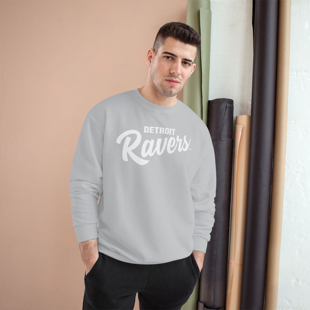 DETROIT RAVERS | SMALL D | CREWNECK SWEATER (CHAMPION)