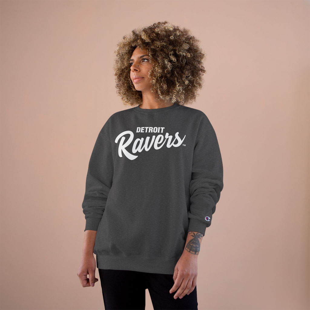DETROIT RAVERS | SMALL D | CREWNECK SWEATER (CHAMPION)