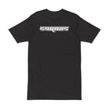 SYROUS | Skull Standard | Wht on BLK | (220gsm) Heavyweight Men's T-Shirt