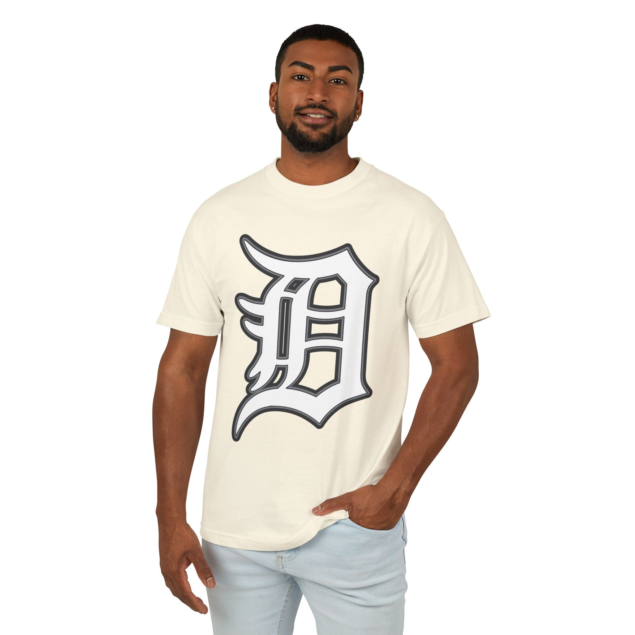 DETROIT RAVERS | BIG D | FADED HEAVYWEIGHT (206gsm) T-SHIRT