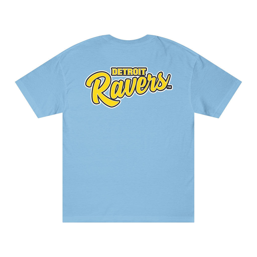 DETROIT RAVERS | BIG GOLD D | MEDIUM WEIGHT (206GSM) T-SHIRT