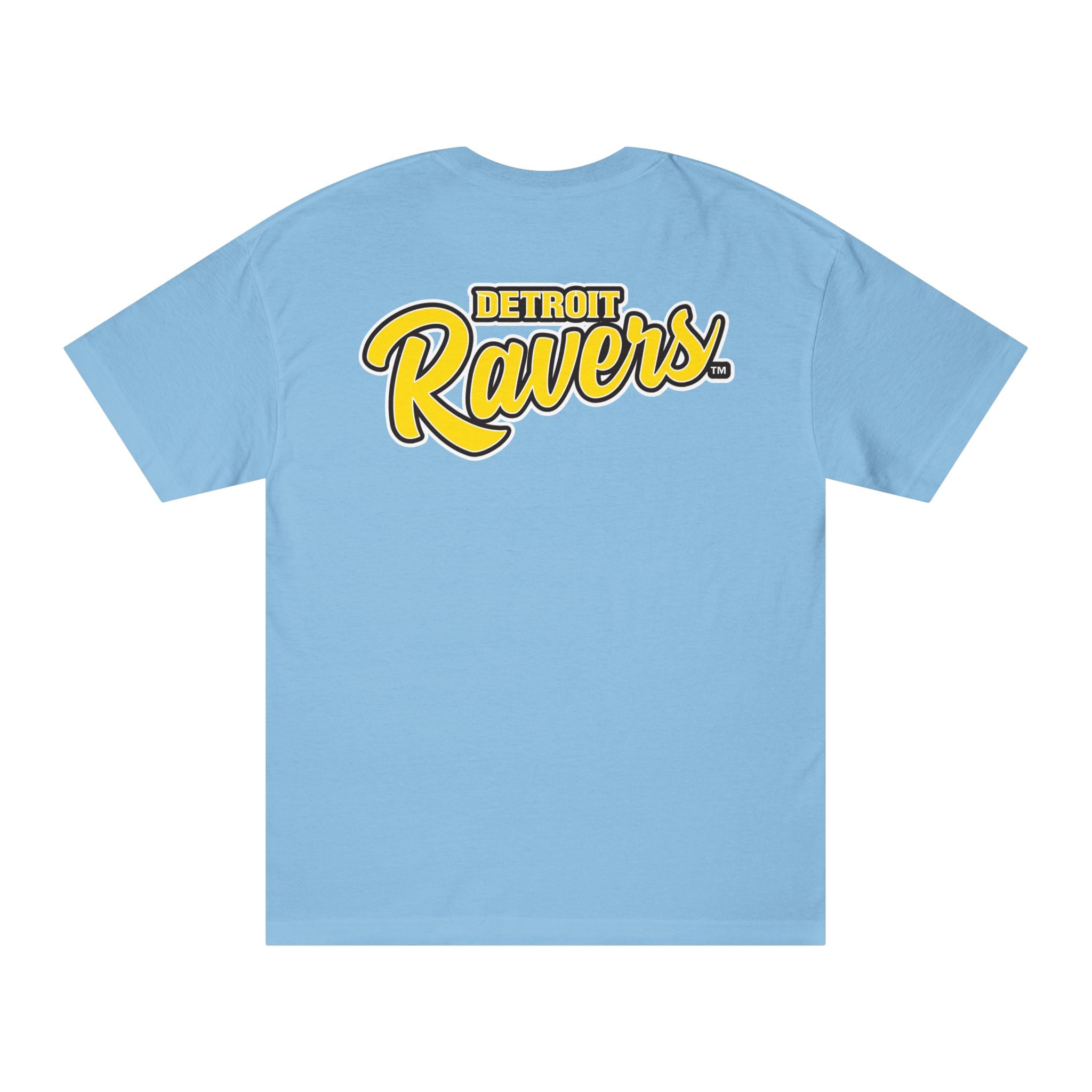 DETROIT RAVERS | BIG GOLD D | MEDIUM WEIGHT (206GSM) T-SHIRT