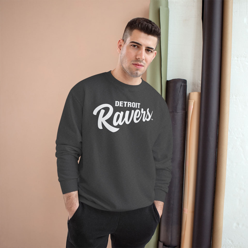 DETROIT RAVERS | SMALL D | CREWNECK SWEATER (CHAMPION)