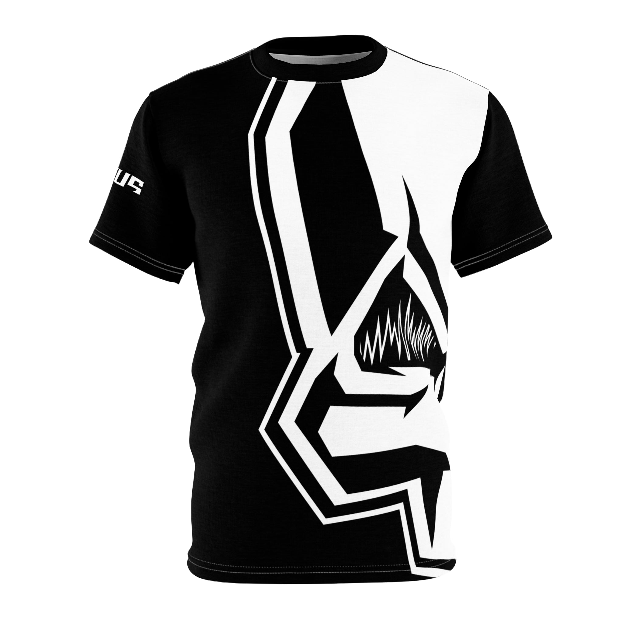SYROUS | Big Head | Wht/Blk | (AOP) Unisex T-Shirt