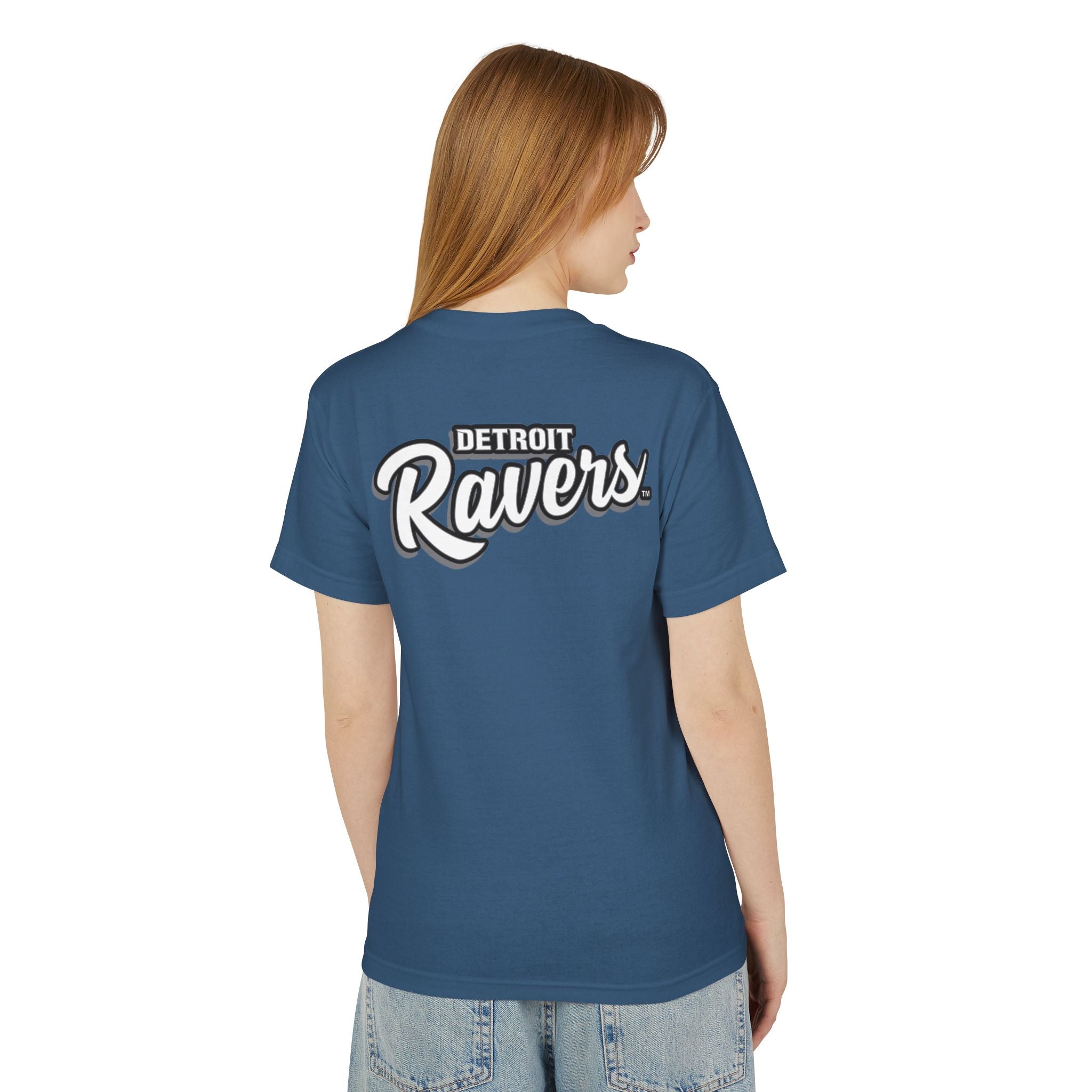 DETROIT RAVERS | BIG D | FADED HEAVYWEIGHT (206gsm) T-SHIRT