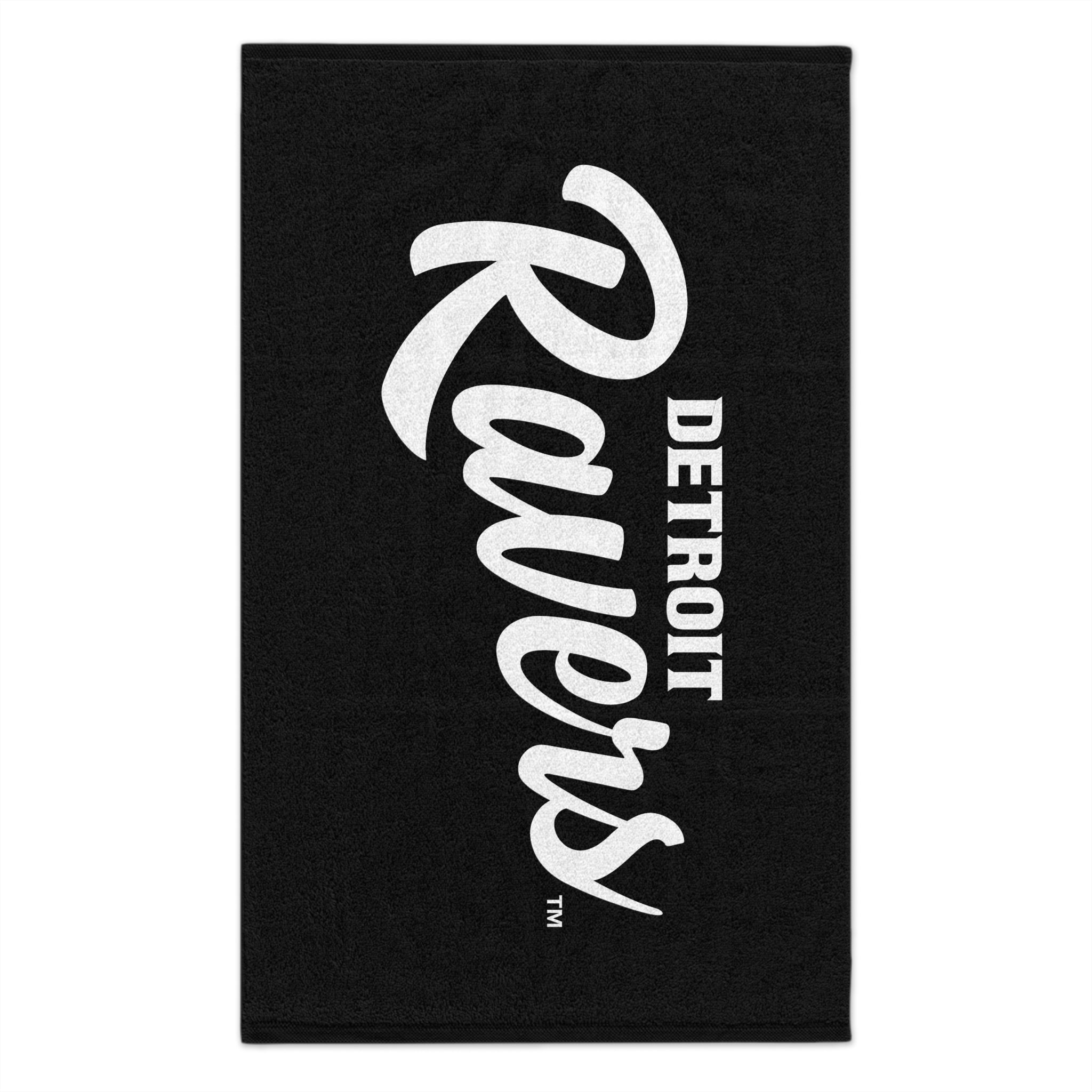 DETROIT RAVERS | BLACK 11" X 18" | RALLY TOWEL