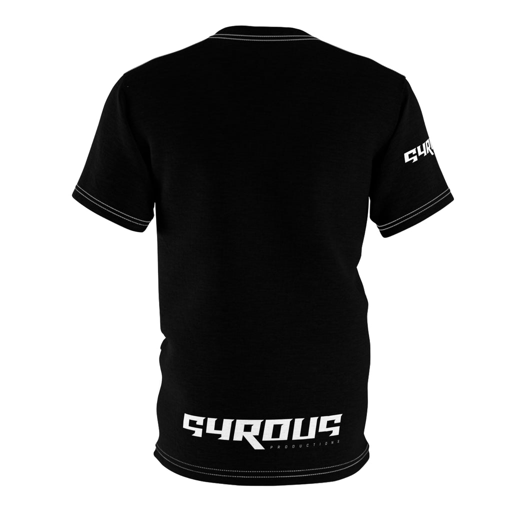 SYROUS | Big Head | Wht/Blk | (AOP) Unisex T-Shirt