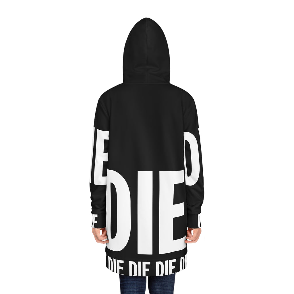 DIE | WHT/BLK | (AOP) HOODIE DRESS