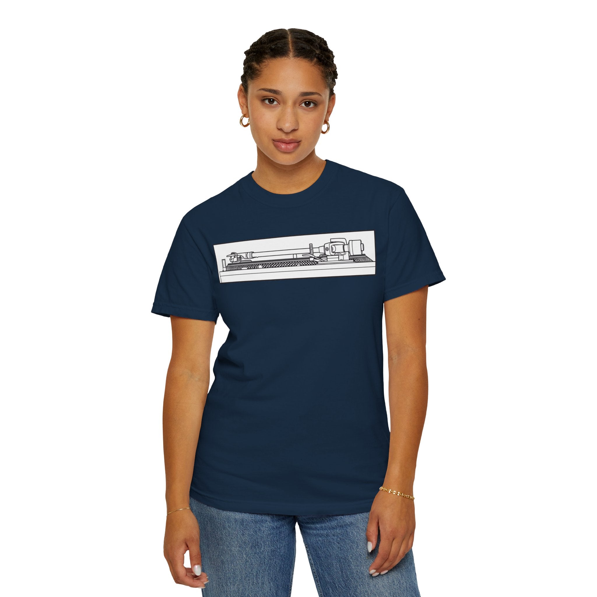 Tech12 Side View | Line Art T-Shirt