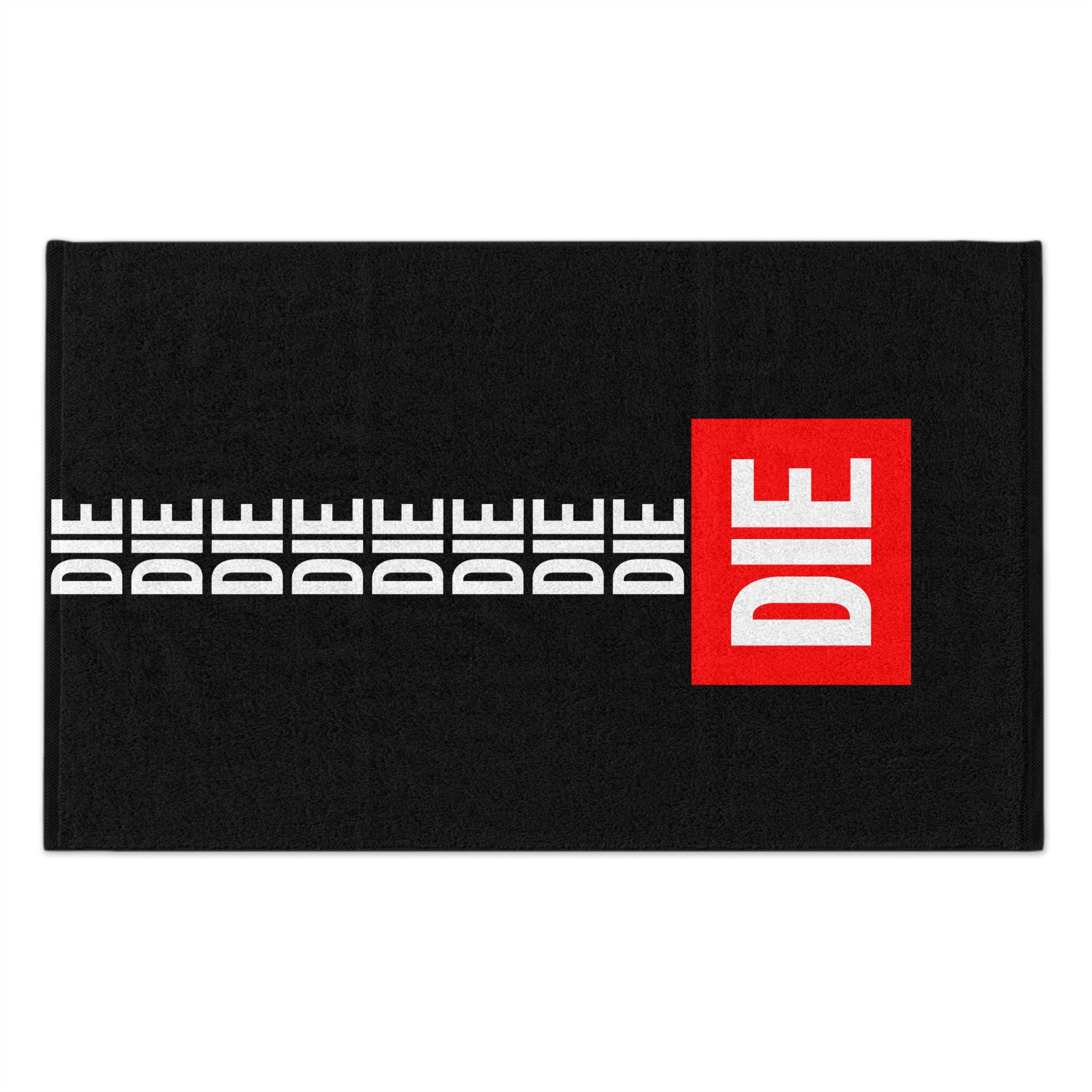 DIE | Rally Towel | 11" x 18"