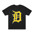 DETROIT RAVERS | BIG GOLD D | MEDIUM WEIGHT (206GSM) T-SHIRT