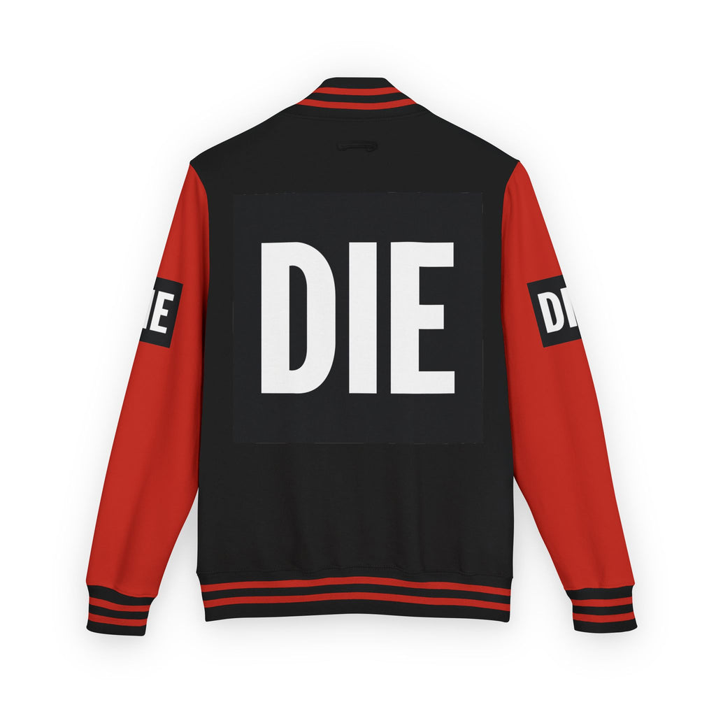 DIE | Hard Varsity 2026 | Graphic Varsity Jacket