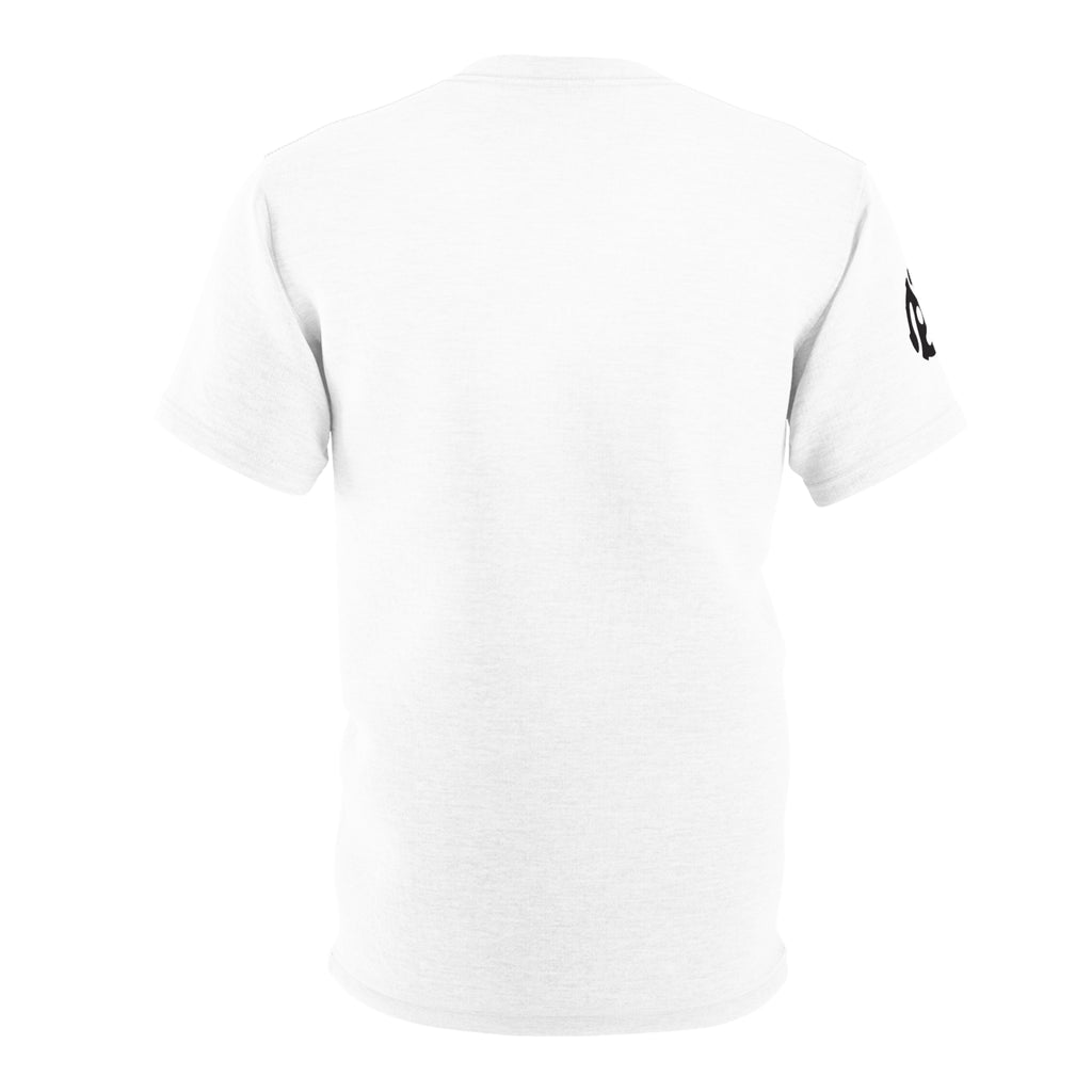 45 | Adapter Tee | Black on White T‑Shirt