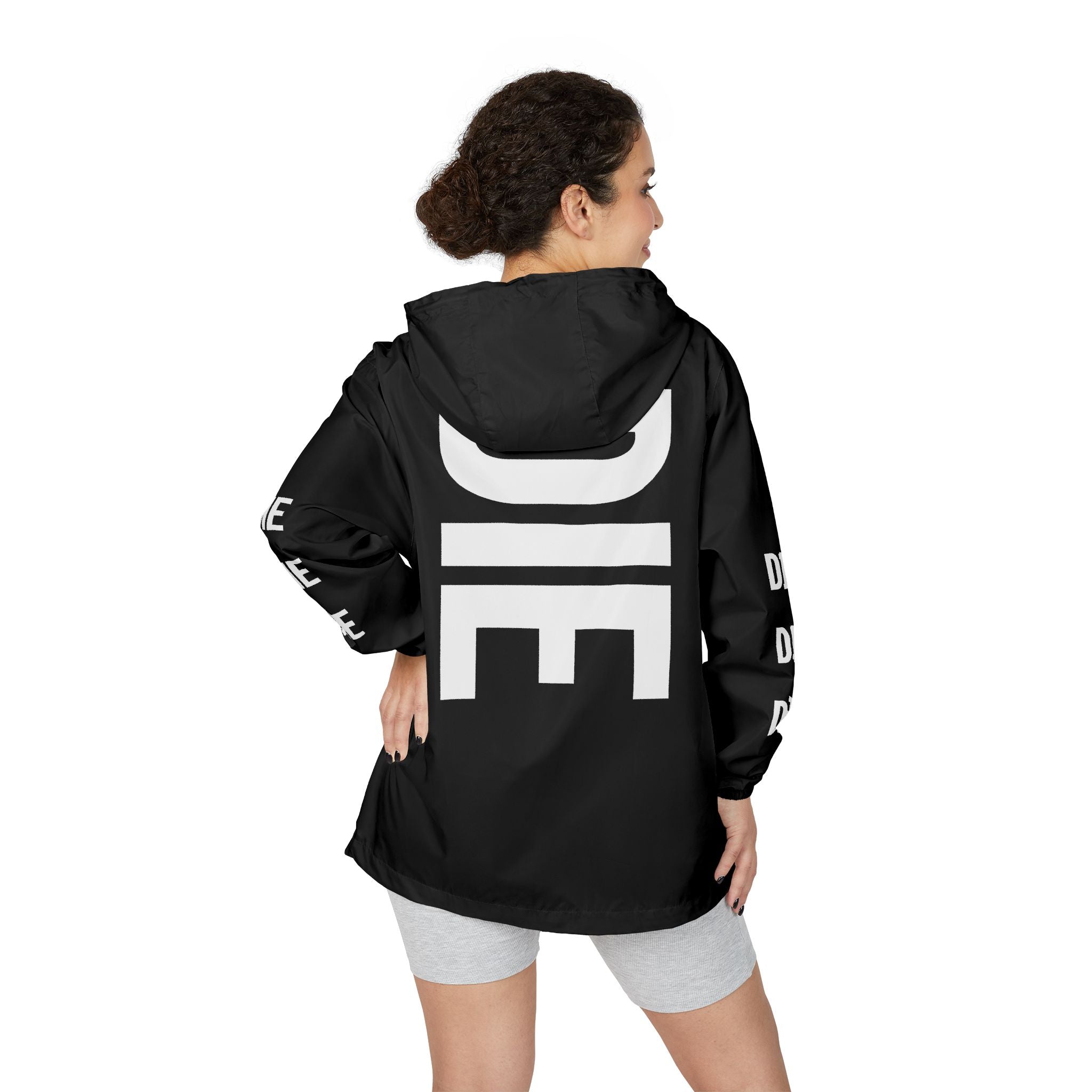 DIE | BLACK WINDY | FULL ZIP WINBREAKER