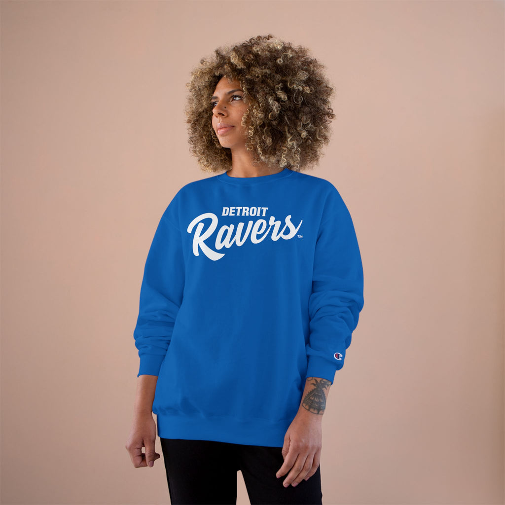 DETROIT RAVERS | SMALL D | CREWNECK SWEATER (CHAMPION)
