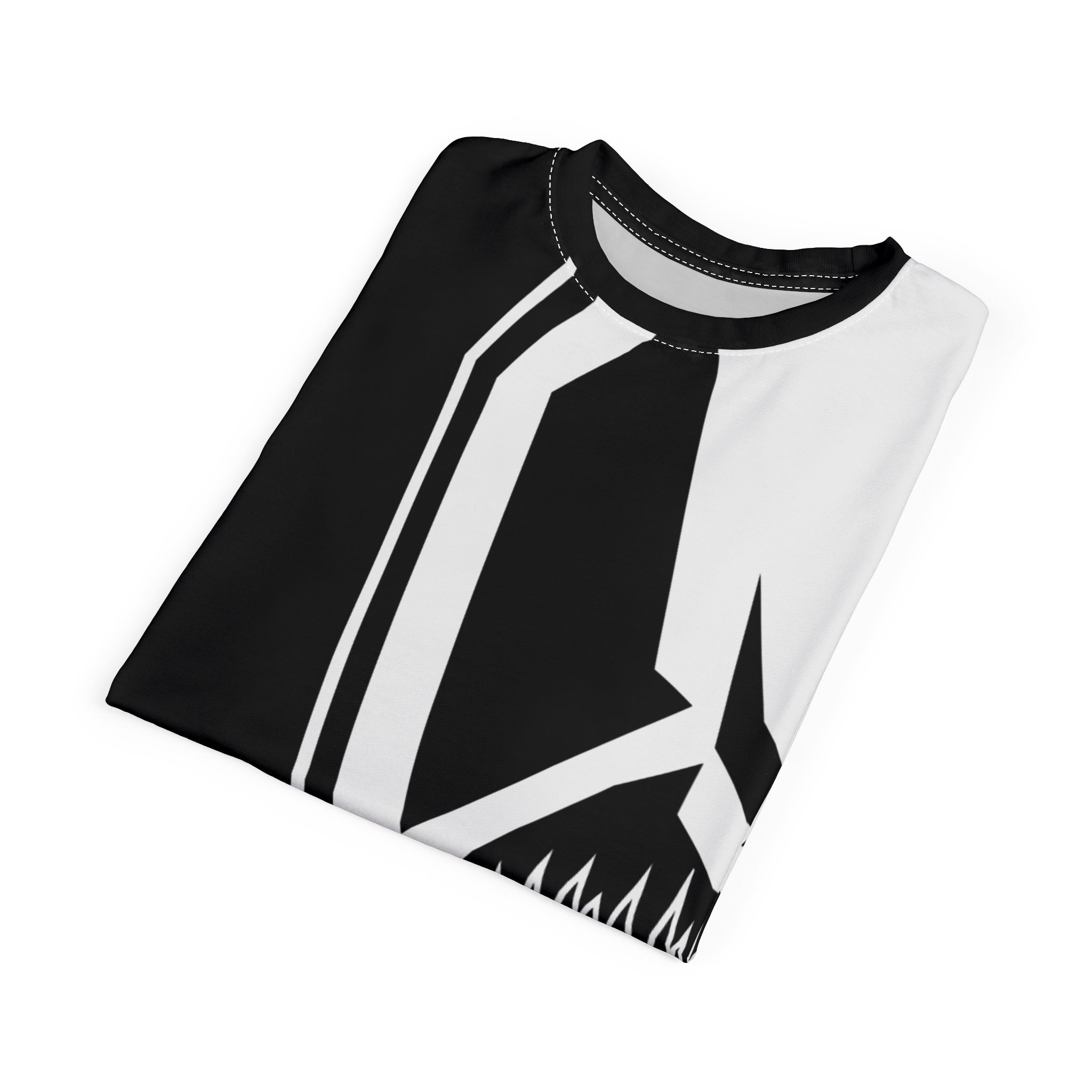 SYROUS | Big Head | Wht/Blk | (AOP) Unisex T-Shirt