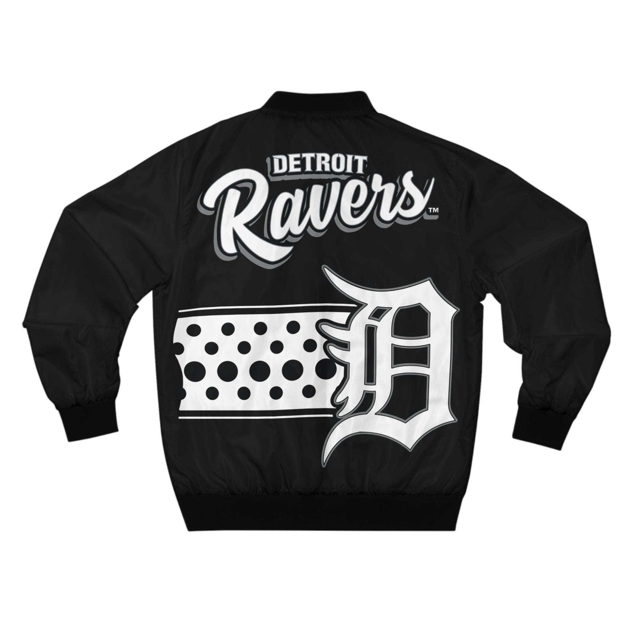 DETROIT RAVERS | BIG D-DAY BOMBER | BOMBER JACKET