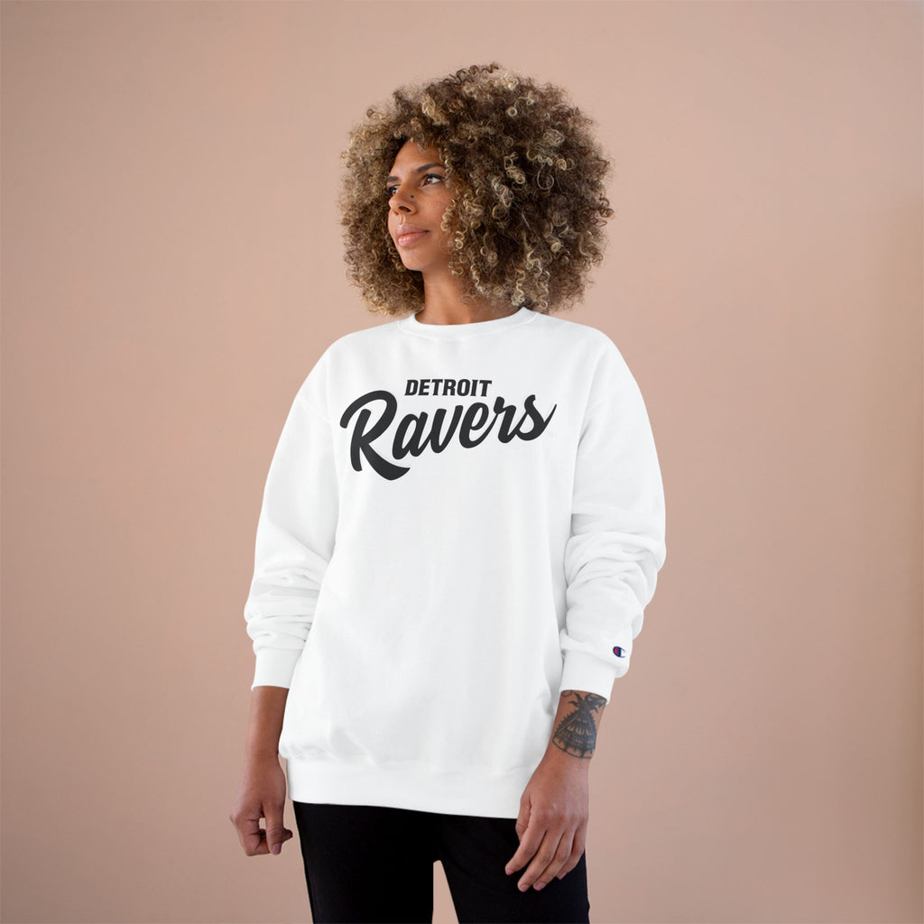 DETROIT RAVERS | SMALL D | CREWNECK SWEATER (CHAMPION)