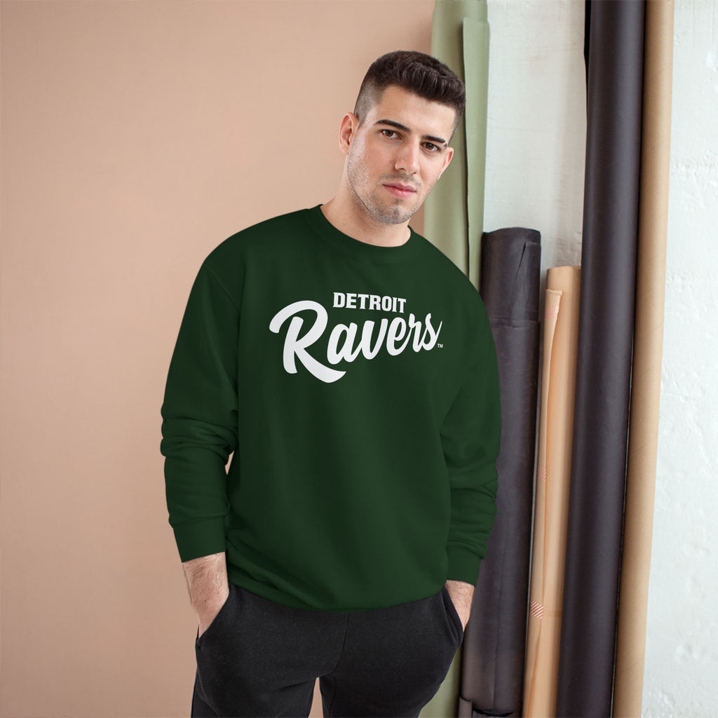 DETROIT RAVERS | SMALL D | CREWNECK SWEATER (CHAMPION)