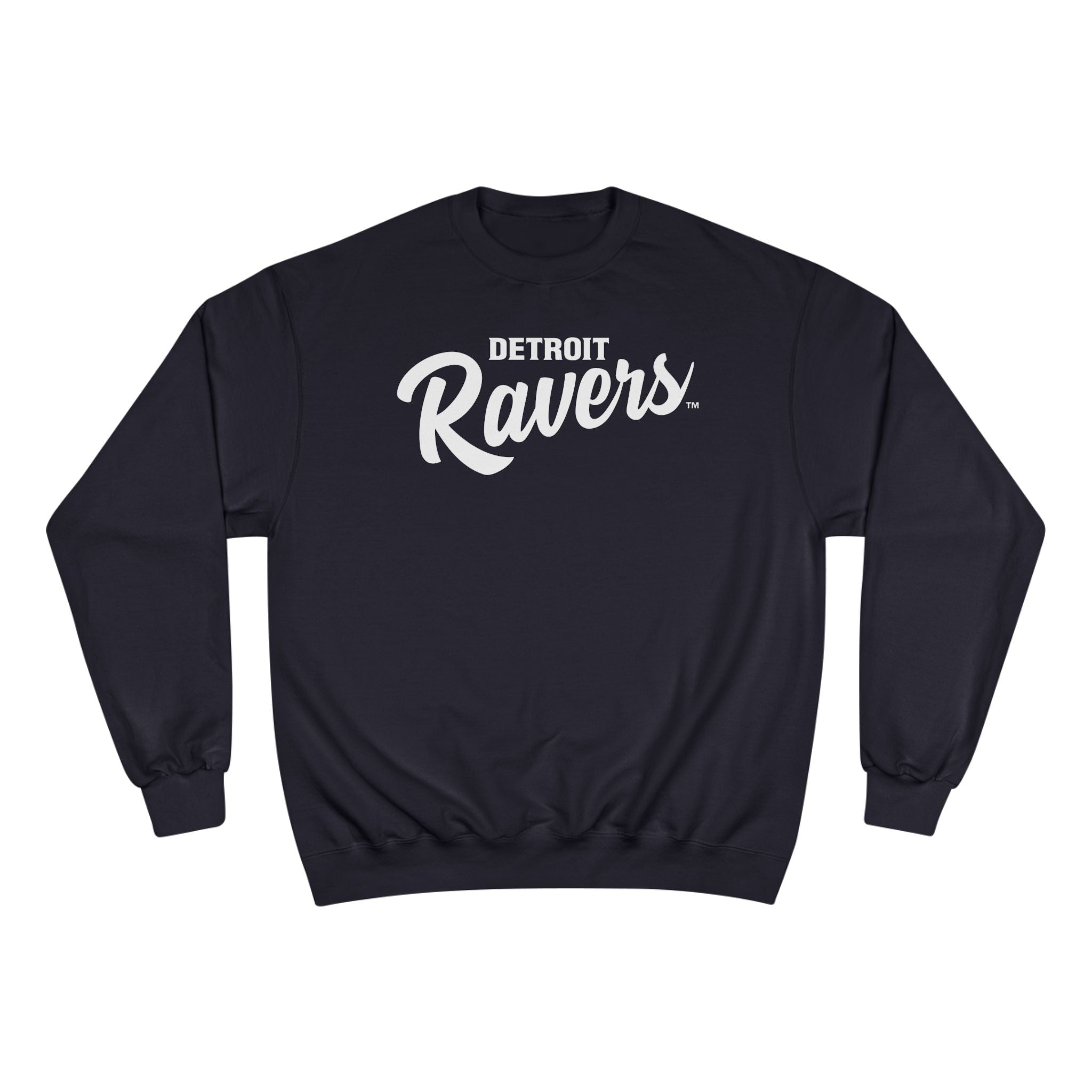 DETROIT RAVERS | SMALL D | CREWNECK SWEATER (CHAMPION)