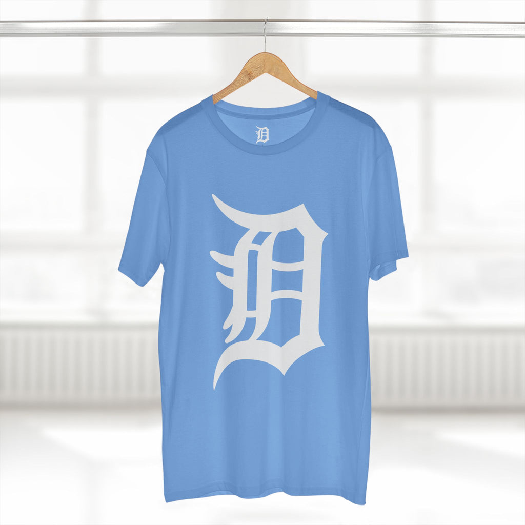 DETROIT RAVERS | BIG WHITE D | MED WEIGHT (180GSM) T-SHIRT