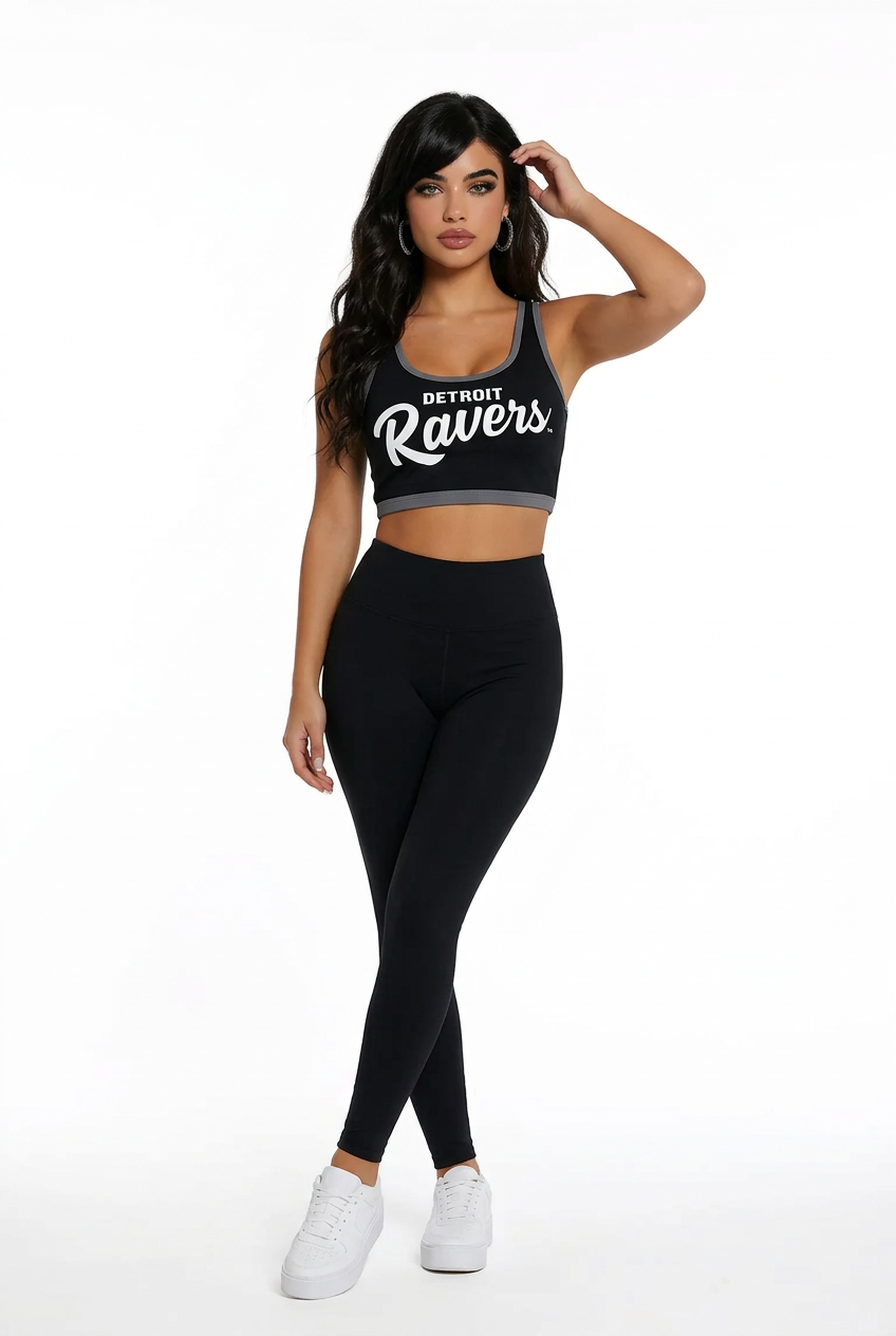 DETROIT RAVERS | TEXT ME | SPORTS BRA