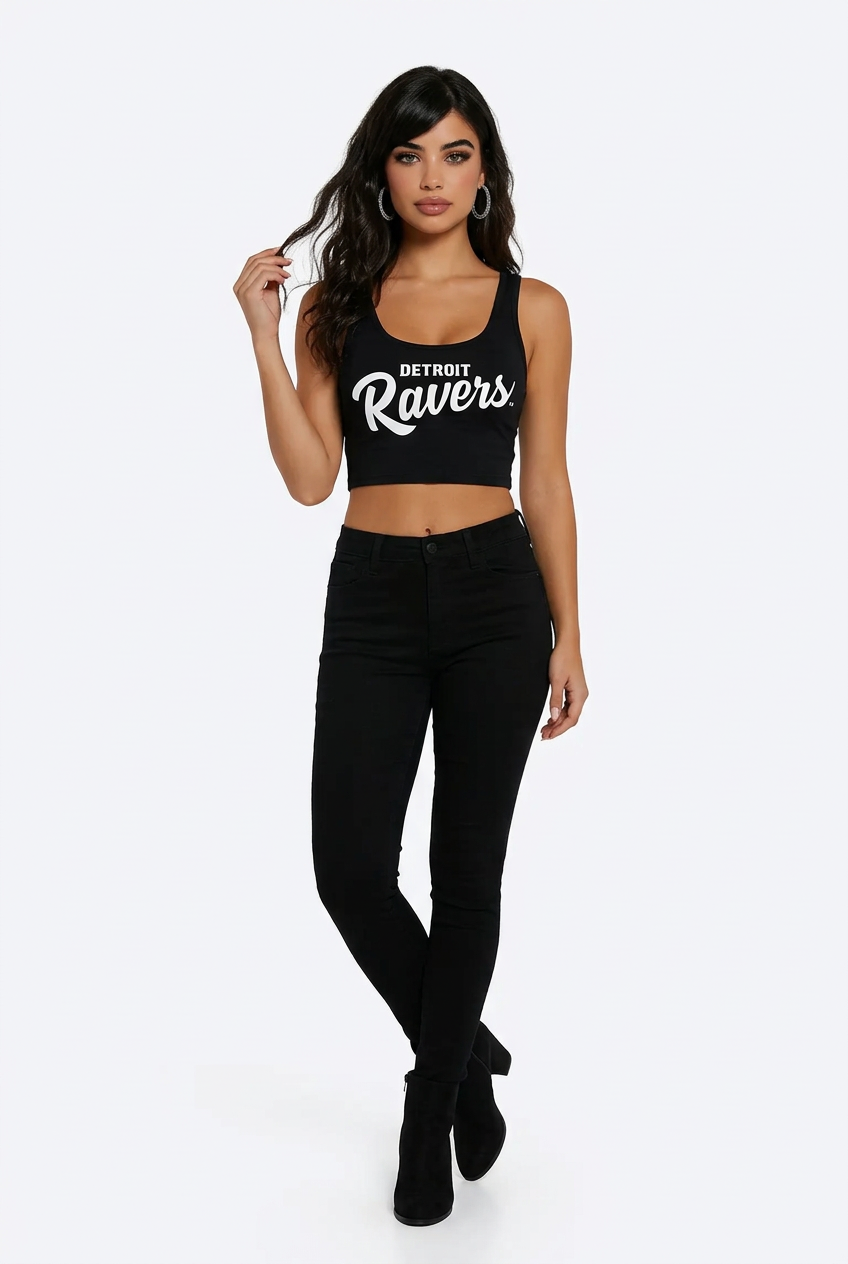 DETROIT RAVERS | TEXT ME | SPORTS BRA