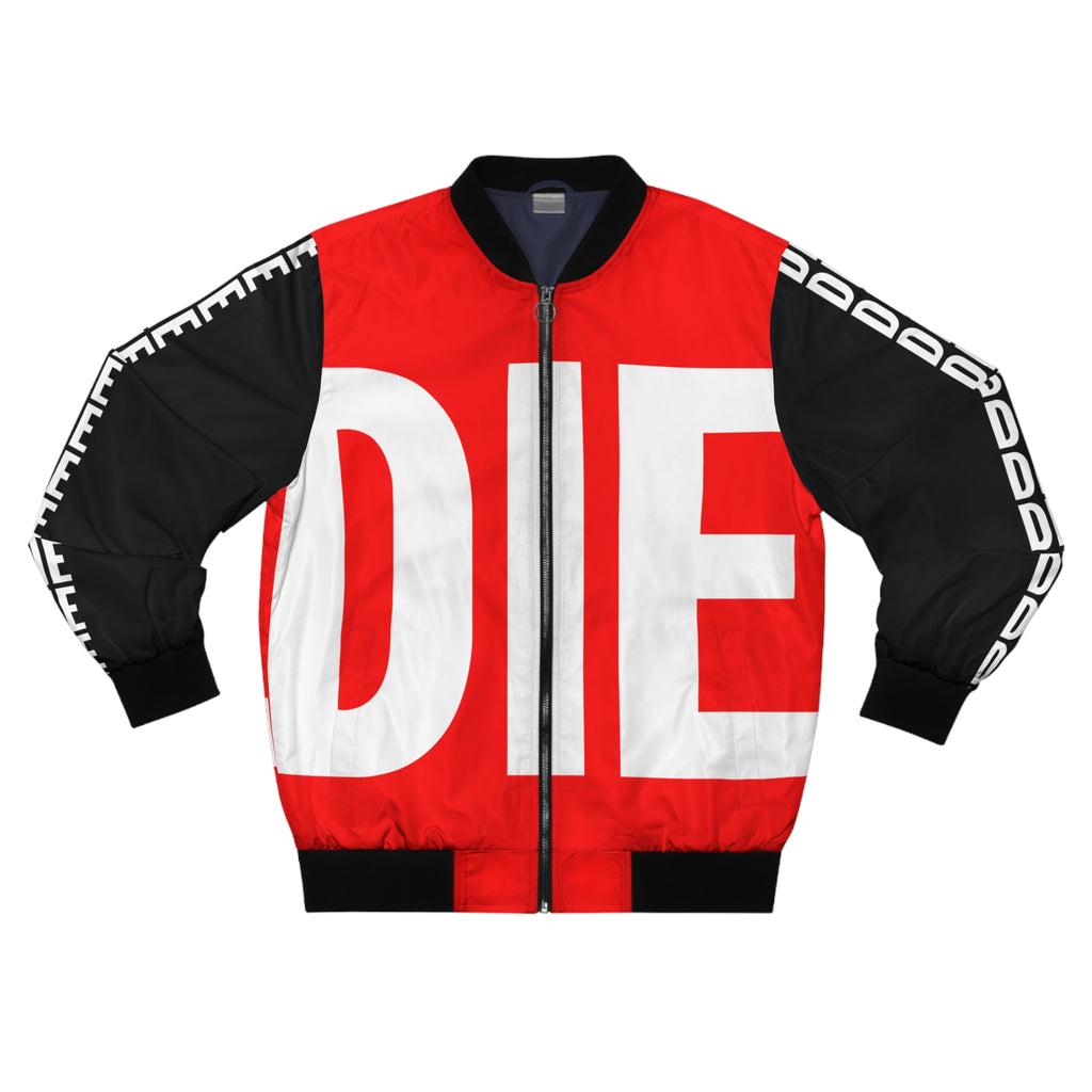 DIE | BOLD BOMBER | WHT/RED/BLK | Bomber Jacket