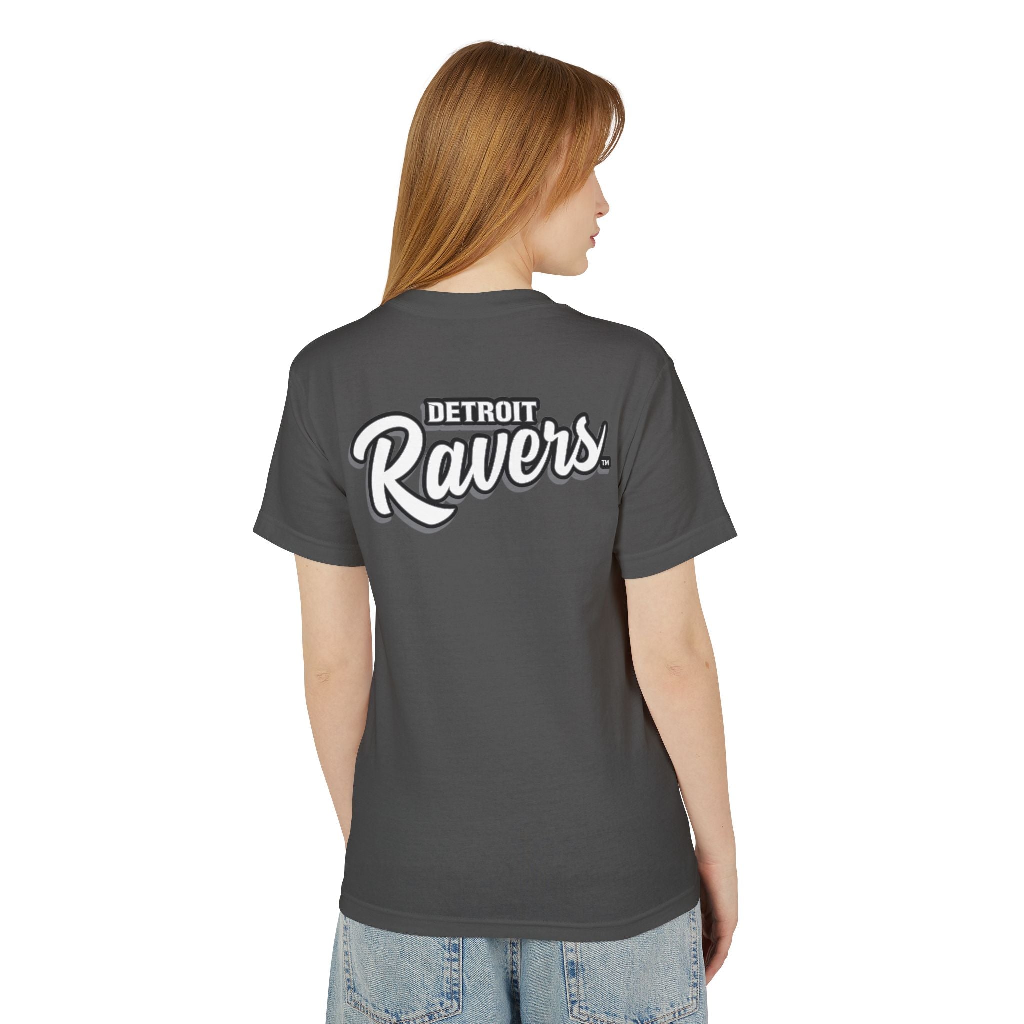 DETROIT RAVERS | BIG D | FADED HEAVYWEIGHT (206gsm) T-SHIRT