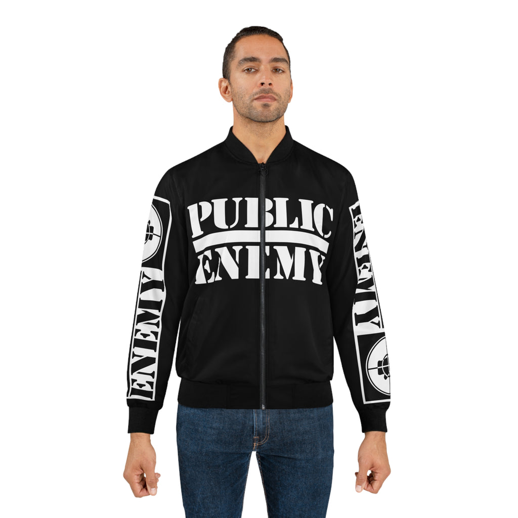 PE | THE TARGET | BLACK BOMBER JACKET
