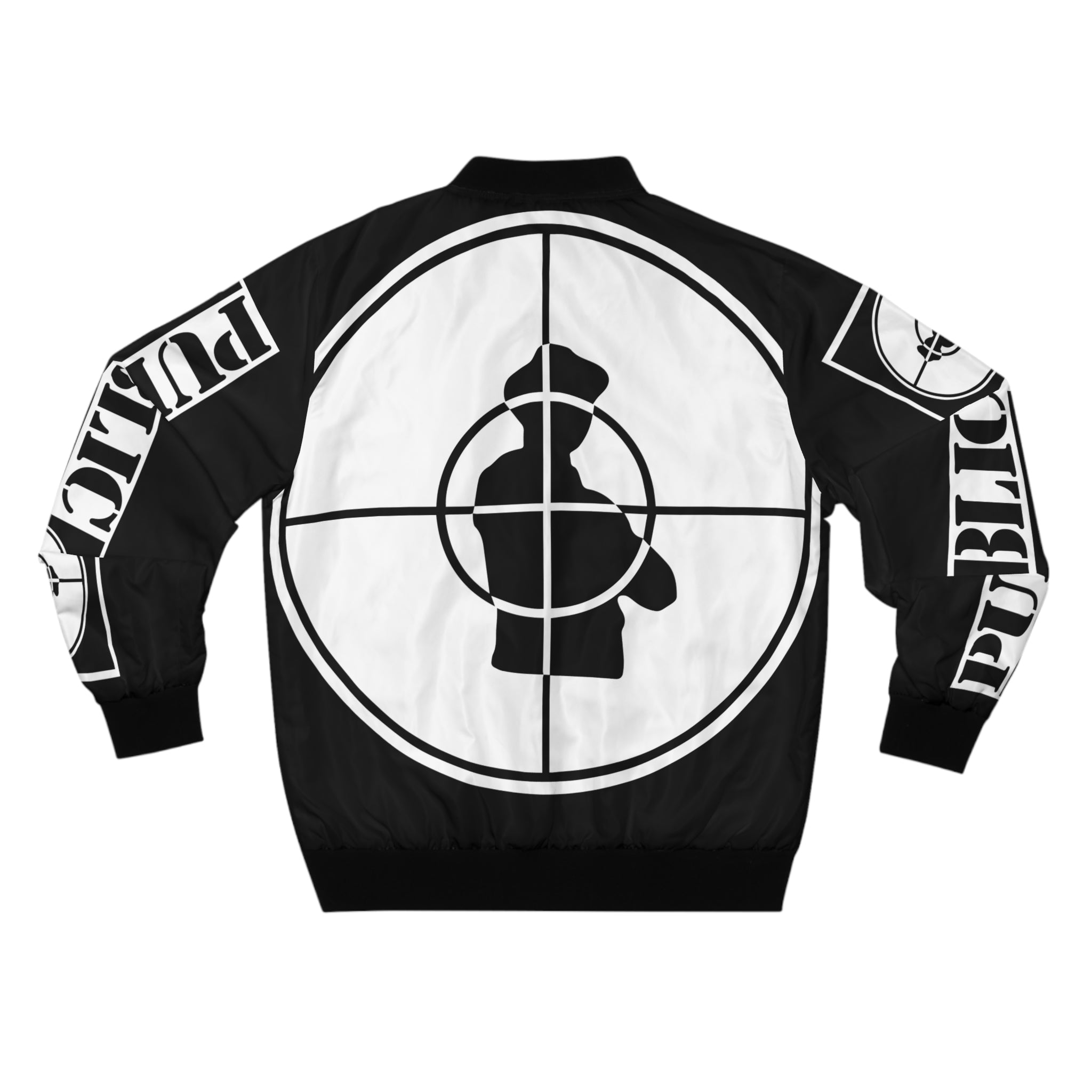 PE | THE TARGET | BLACK BOMBER JACKET