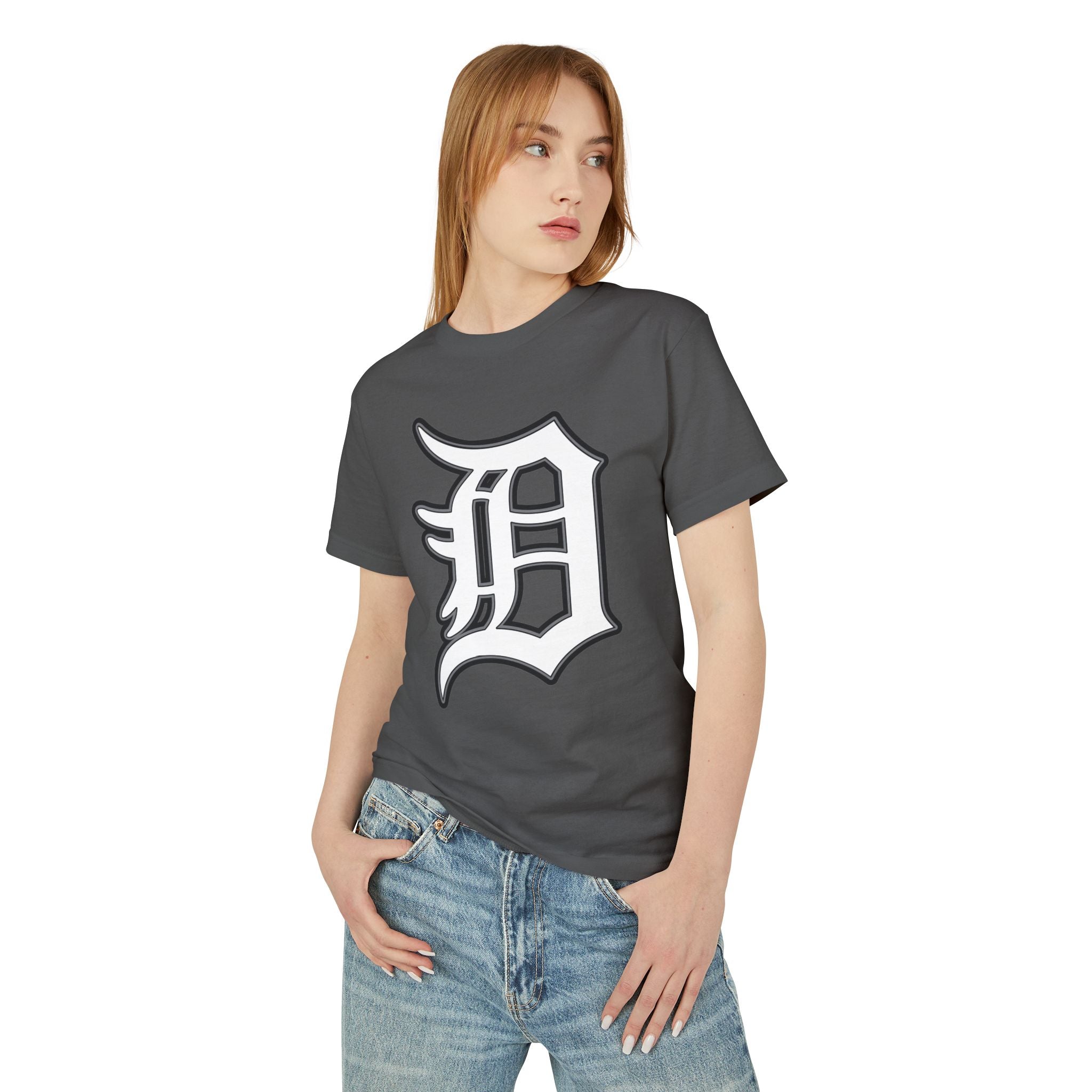 DETROIT RAVERS | BIG D | FADED HEAVYWEIGHT (206gsm) T-SHIRT