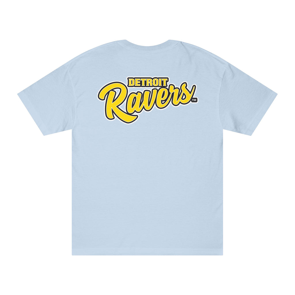 DETROIT RAVERS | BIG GOLD D | MEDIUM WEIGHT (206GSM) T-SHIRT