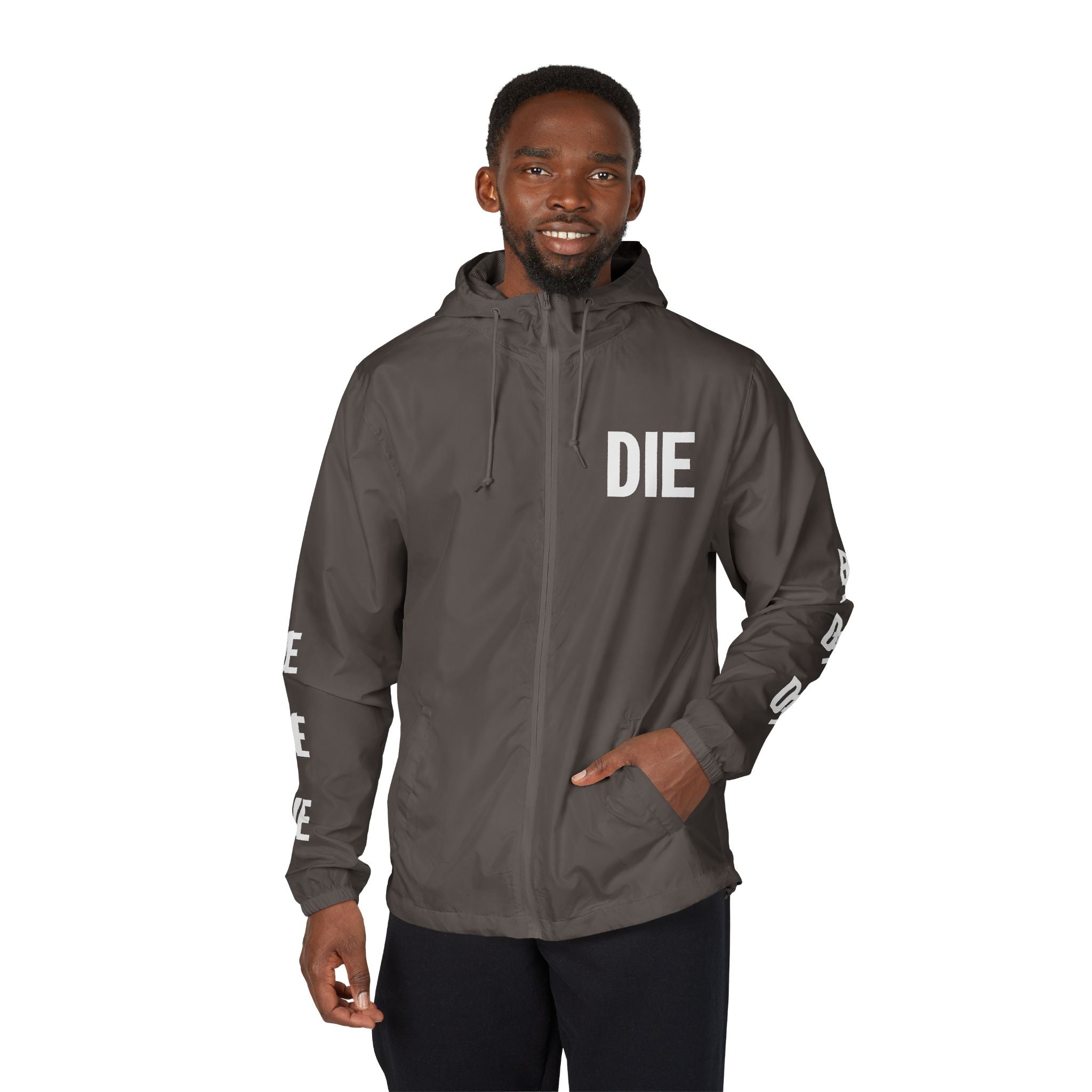 DIE | BLACK WINDY | FULL ZIP WINBREAKER