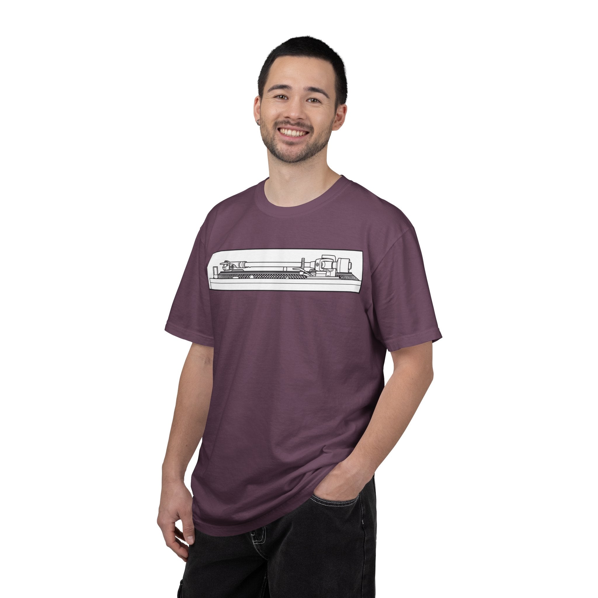 Tech12 Side View | Line Art T-Shirt
