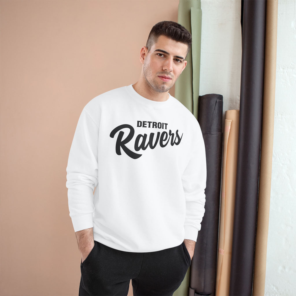 DETROIT RAVERS | SMALL D | CREWNECK SWEATER (CHAMPION)