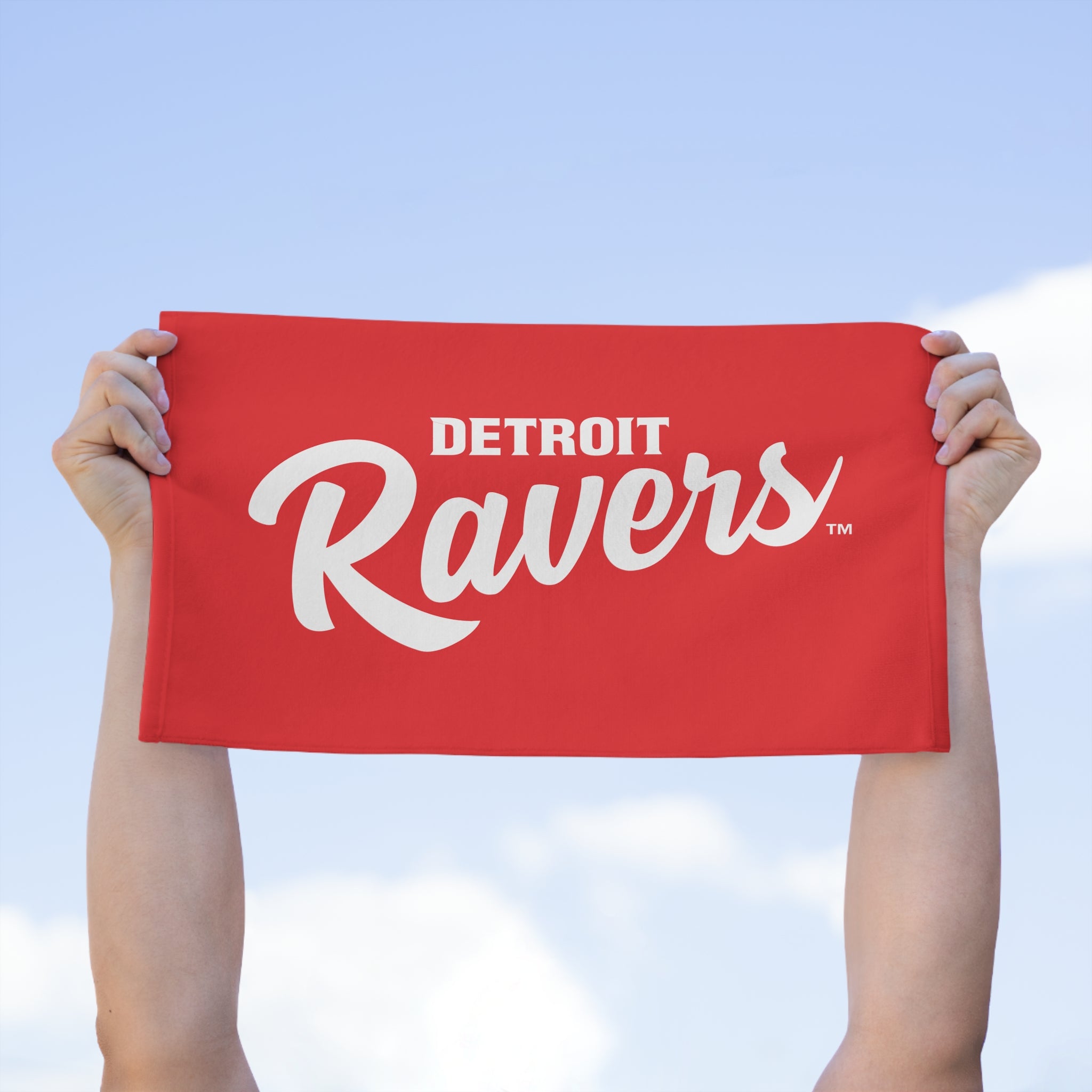 DETROIT RAVERS | 11" X 18" | RALLY TOWEL