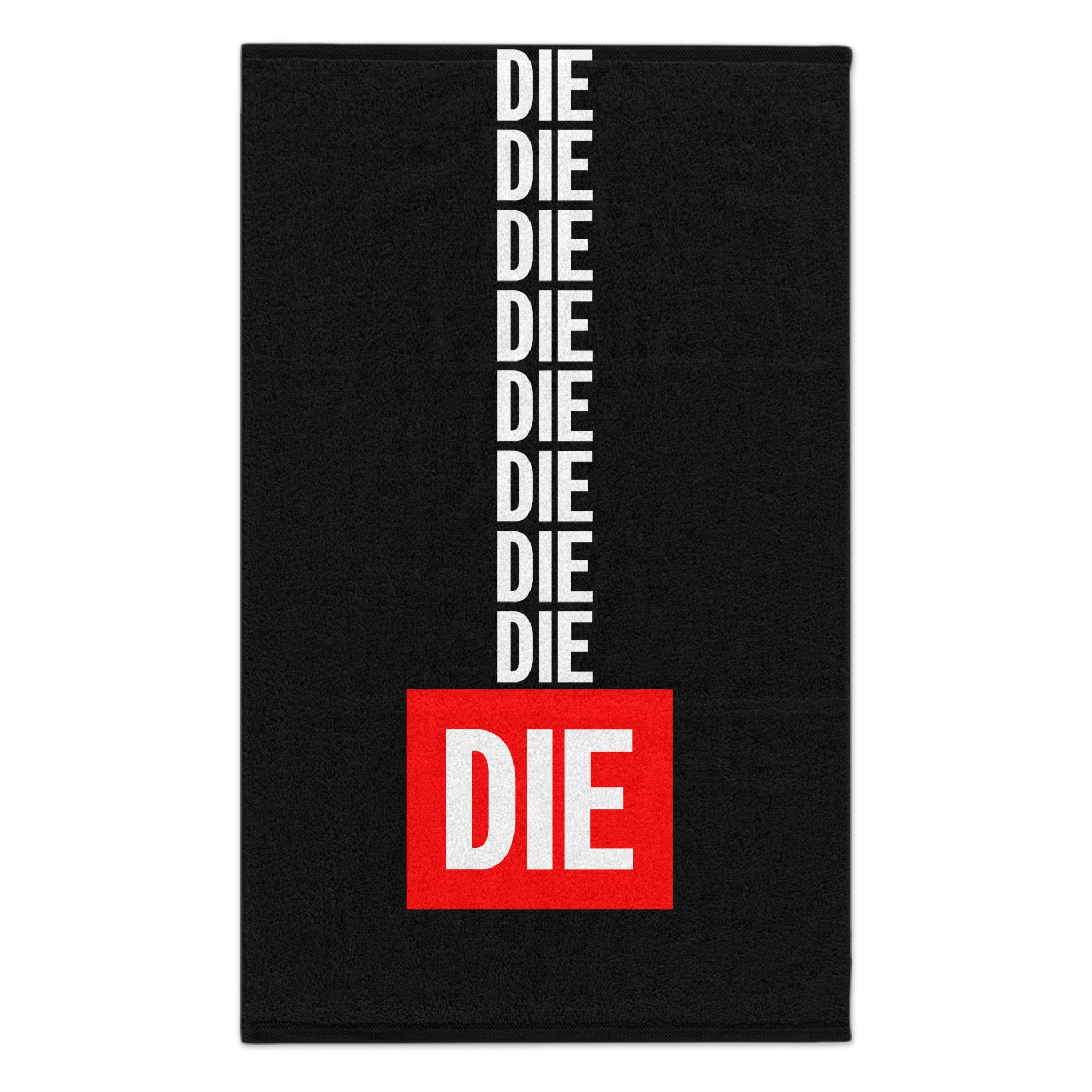 DIE | Rally Towel | 11" x 18"