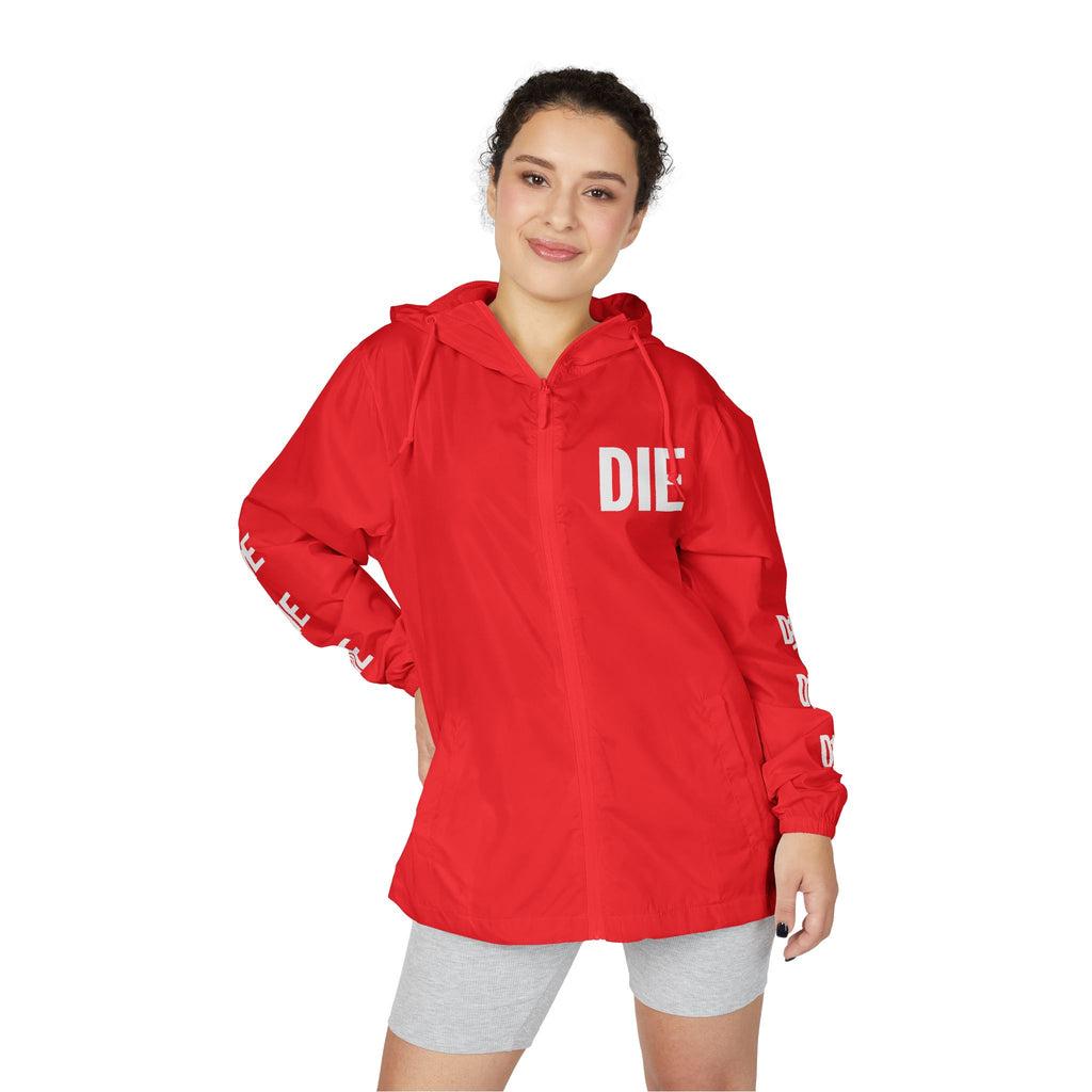 DIE | BLACK WINDY | FULL ZIP WINBREAKER