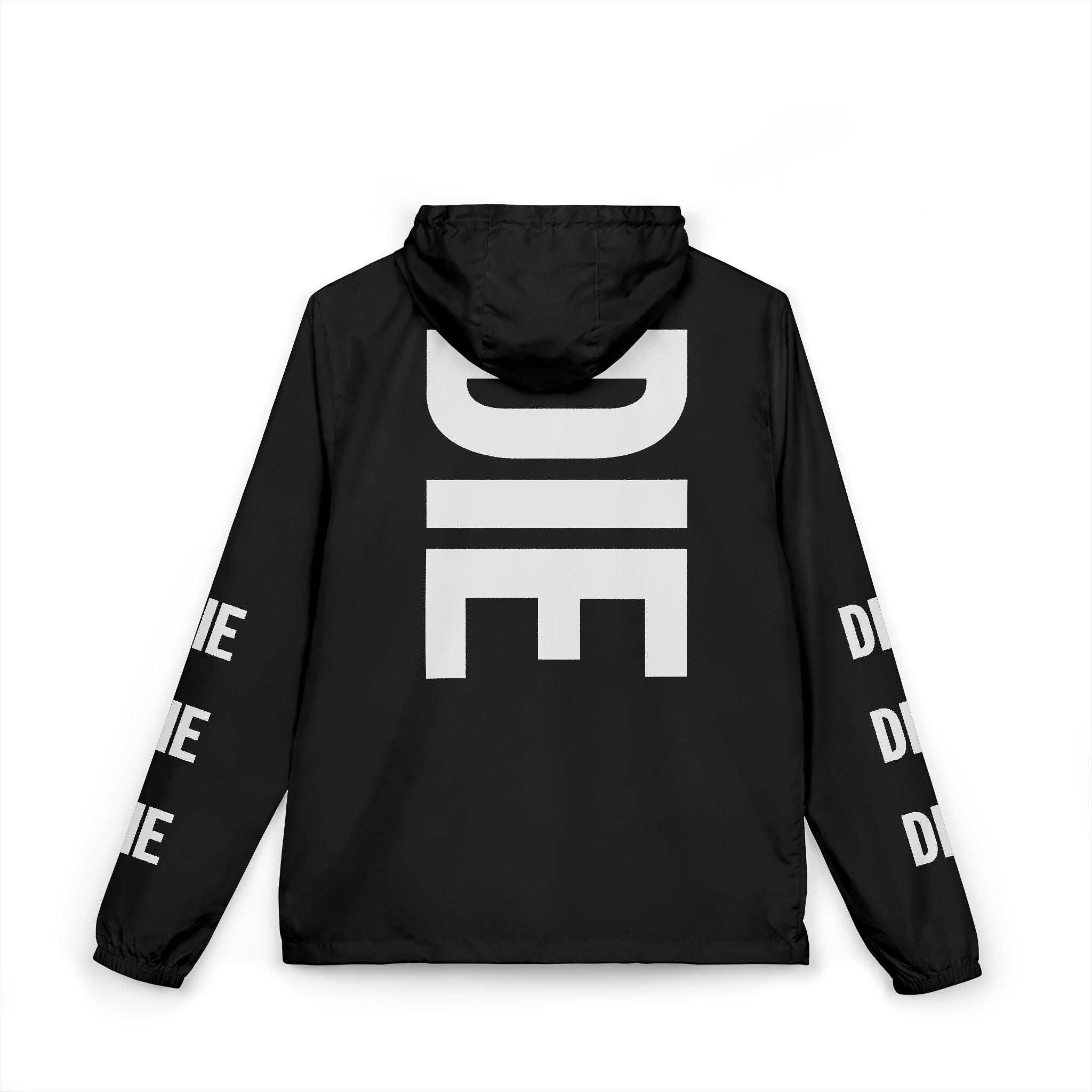 DIE | BLACK WINDY | FULL ZIP WINBREAKER