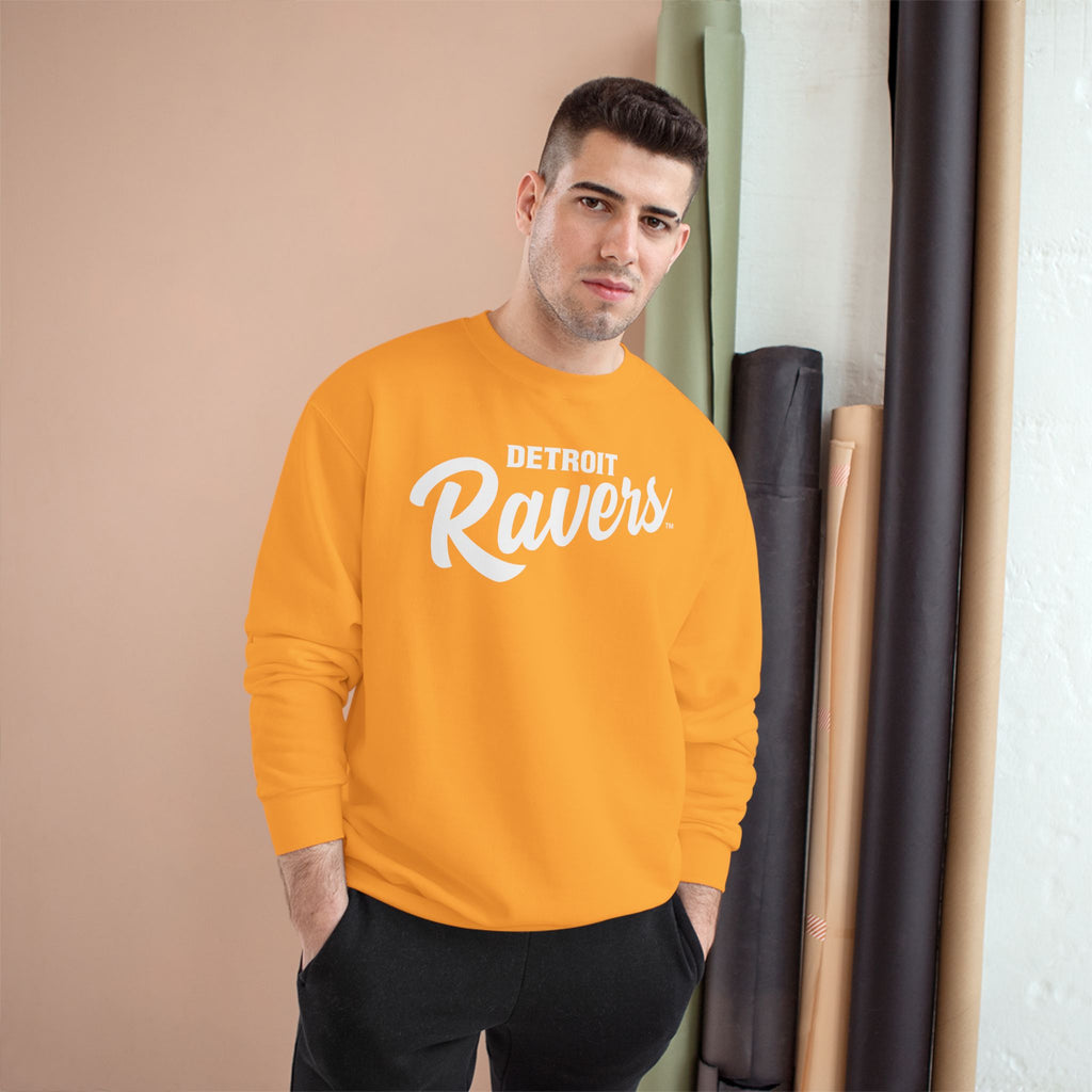 DETROIT RAVERS | SMALL D | CREWNECK SWEATER (CHAMPION)