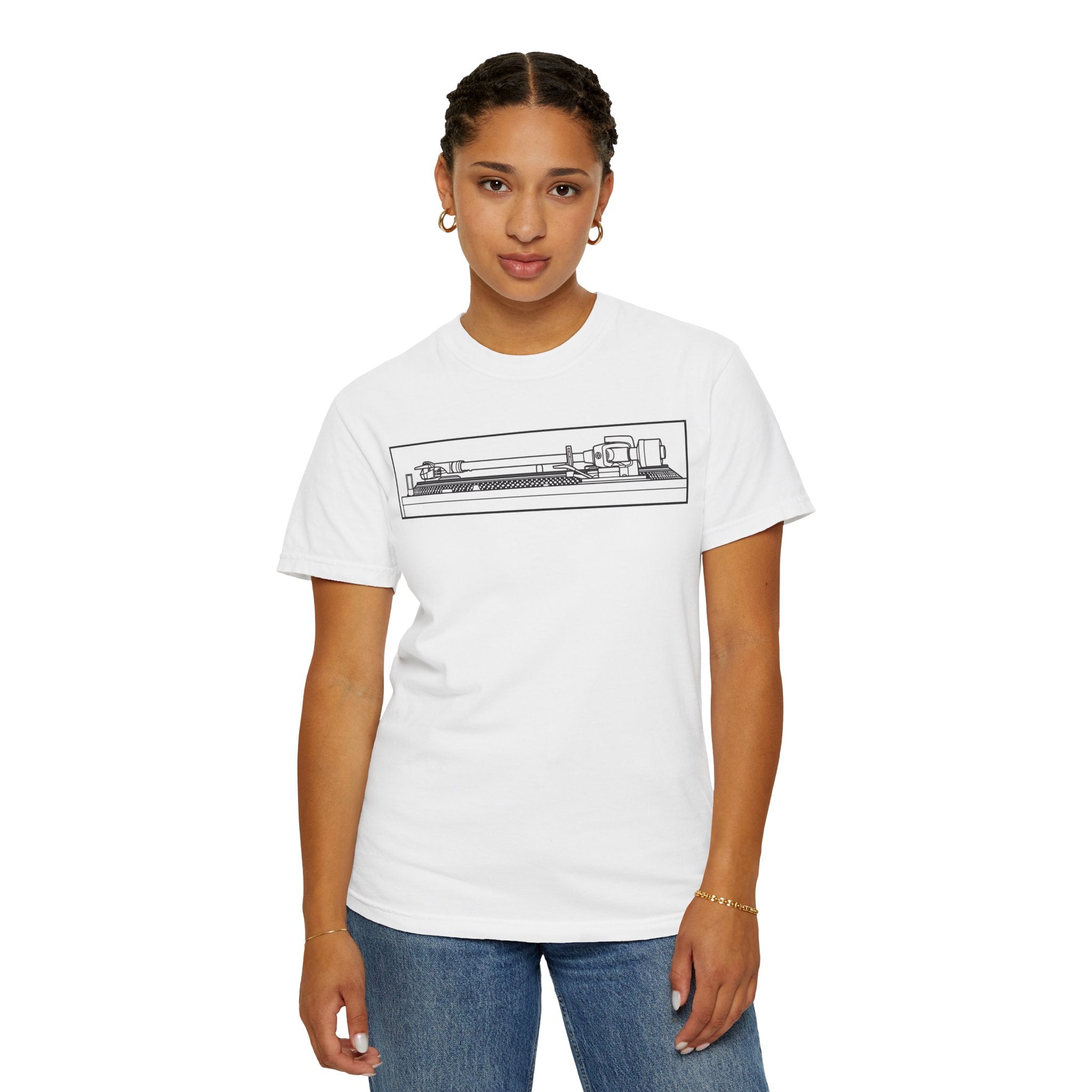 Tech12 Side View | Line Art T-Shirt